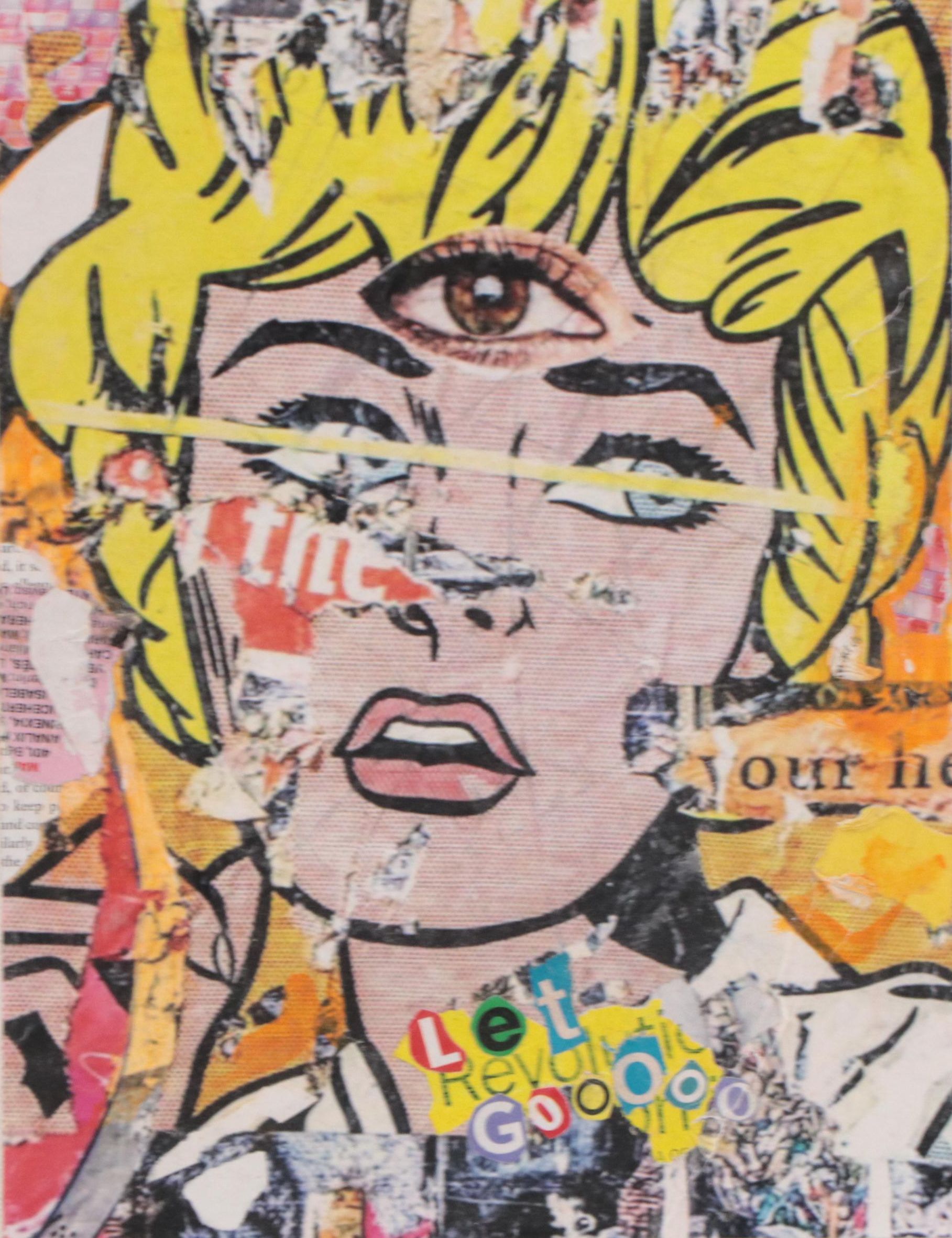 Pop Art Mixed Media Collage, 2019