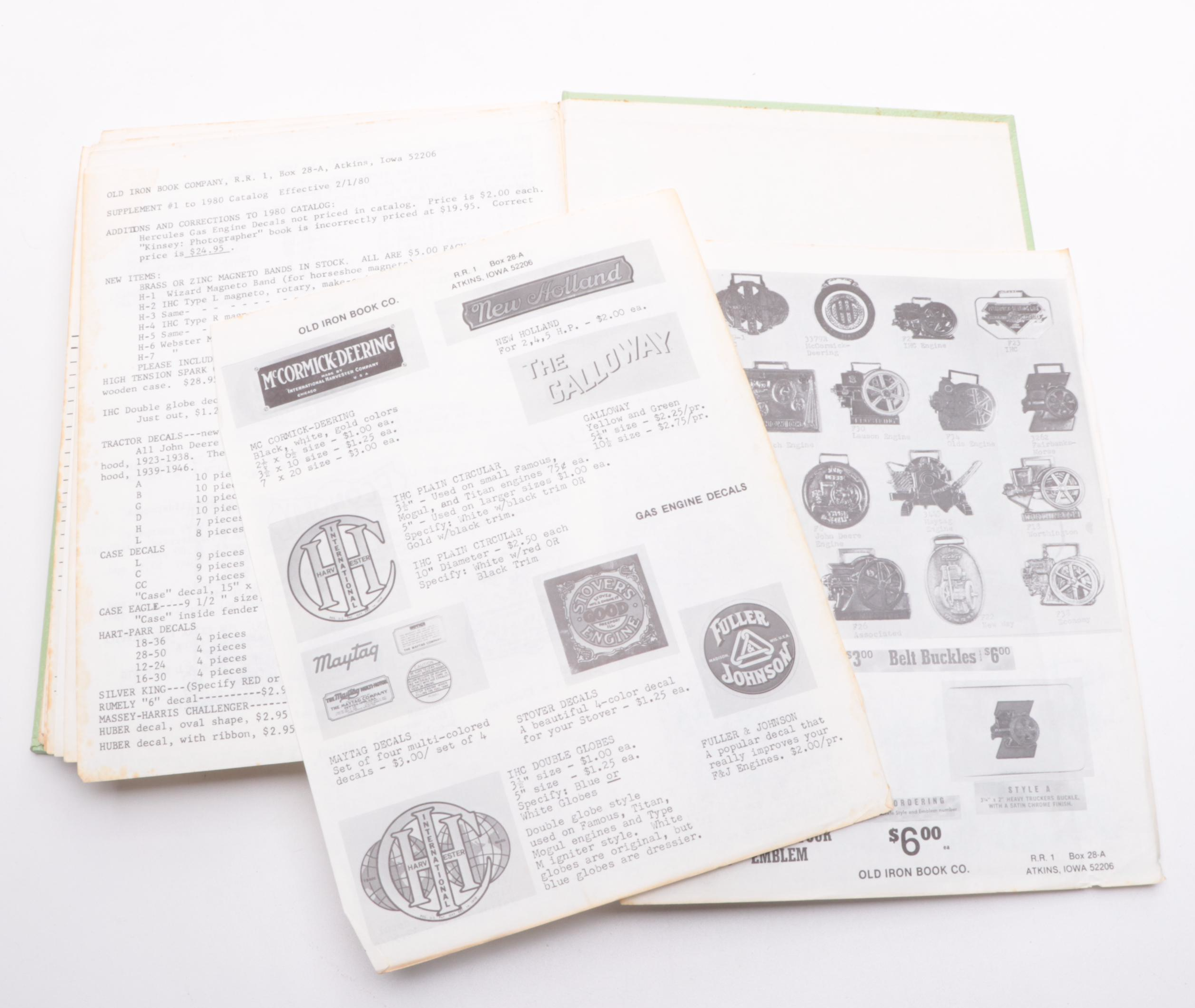 Signed "Encyclopedia of American Farm Tractors" by C. H. Wendel, 1979