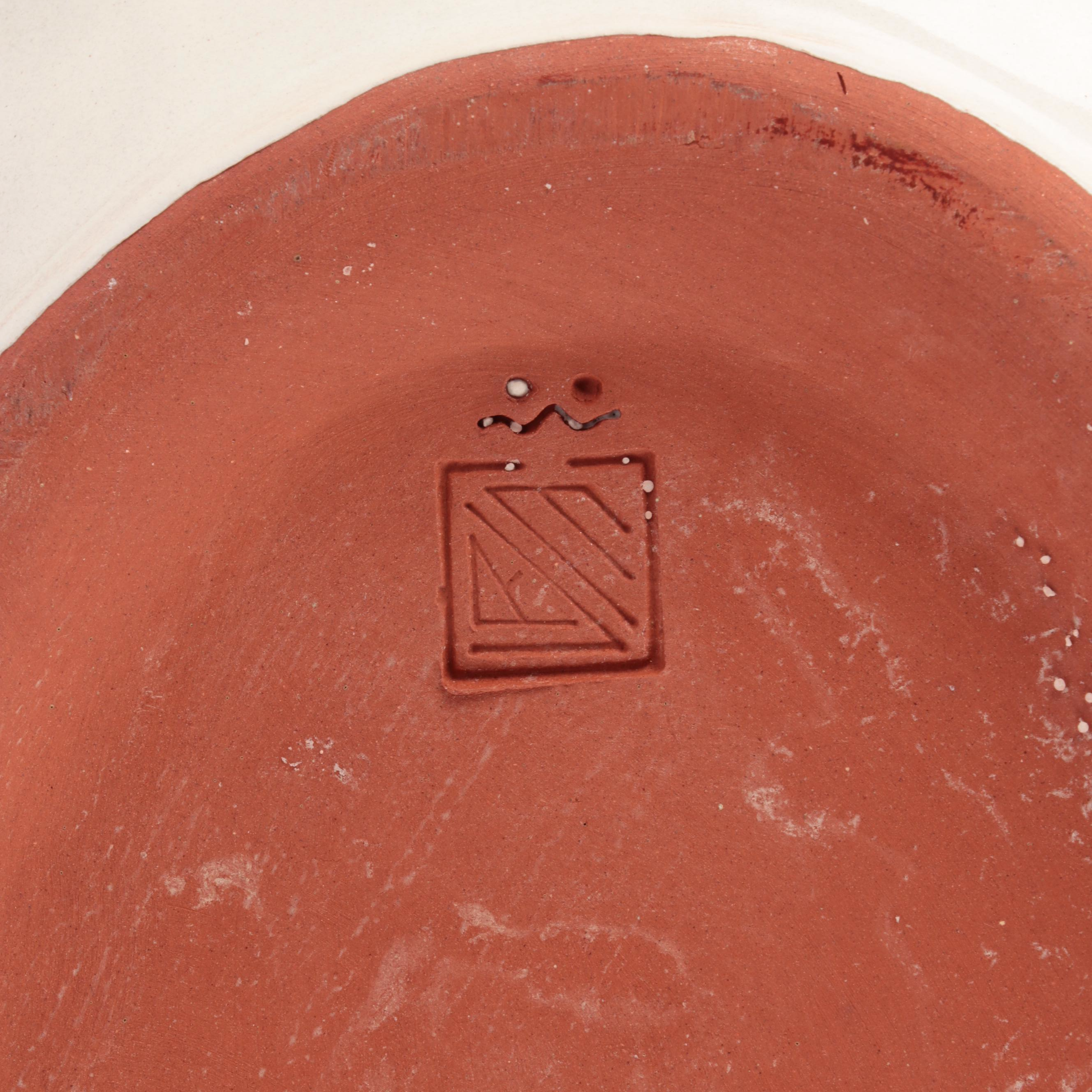 MacKenzie-Childs Hand-Painted Terracotta "Fish Story" Platters and Dishes