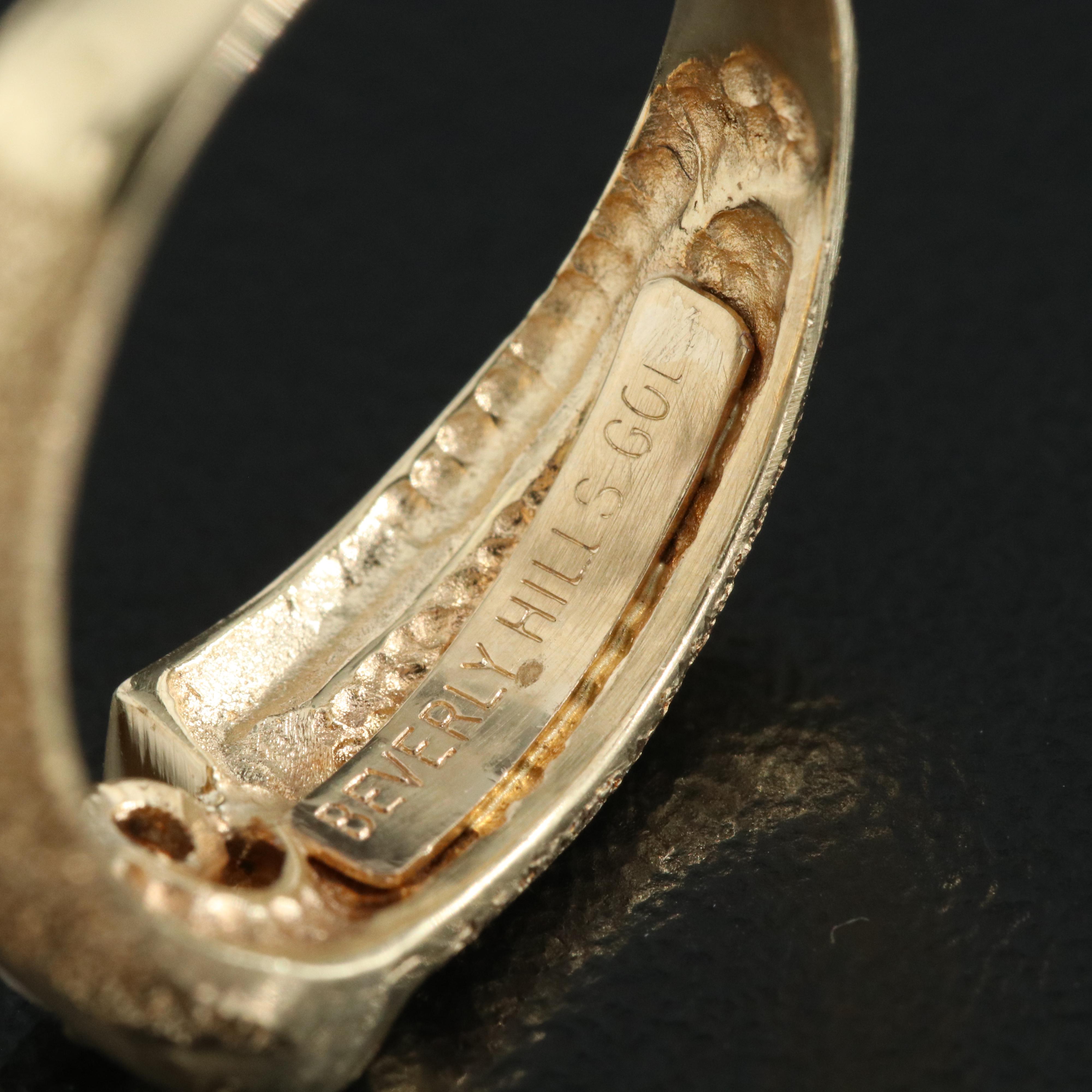 Beverly Hills Gold 14K 0.10 CT Diamond Ring