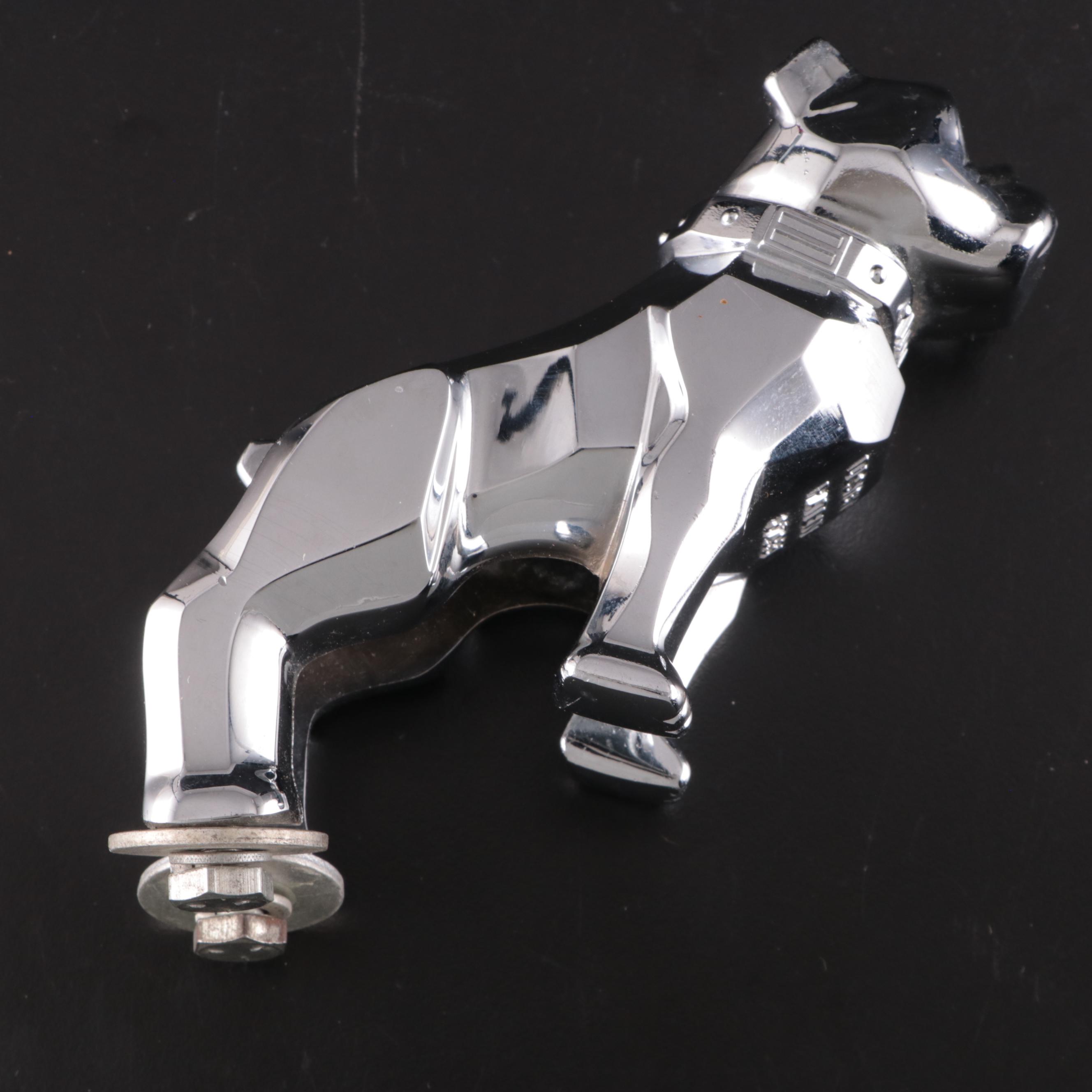 Mack Truck Chromed Metal Bulldog Hood Ornament