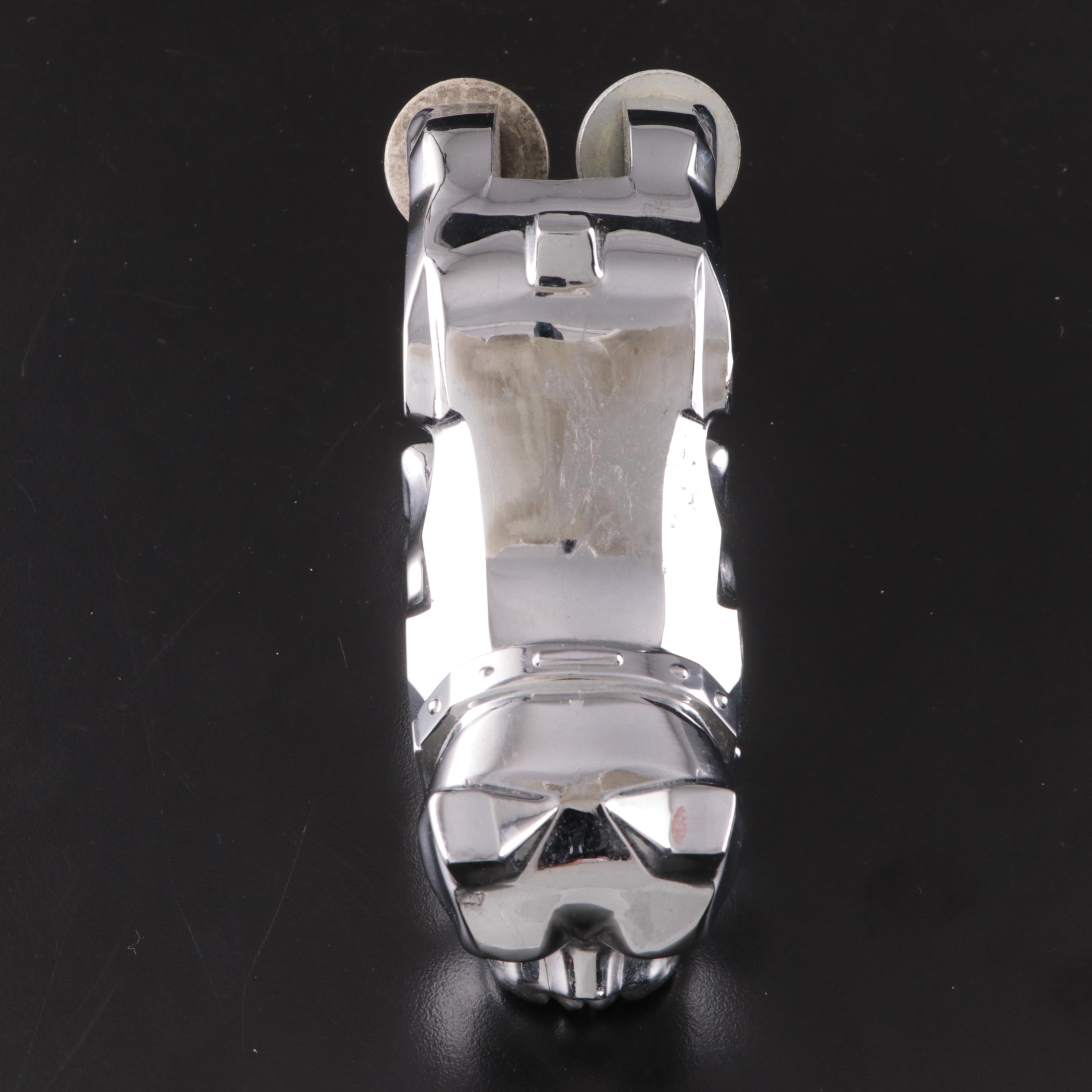 Mack Truck Chromed Metal Bulldog Hood Ornament