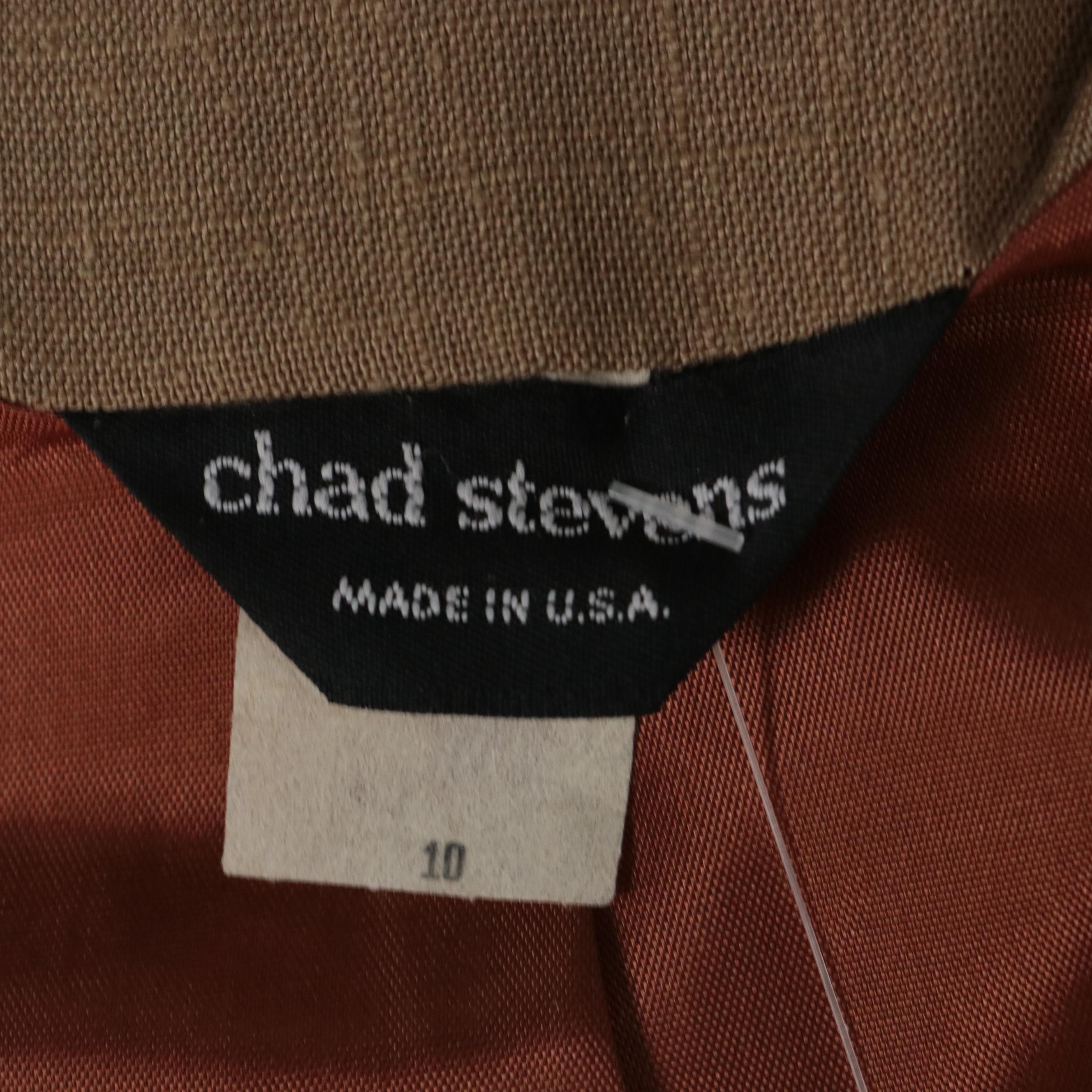 Chad Stevens and Raphaelo Tan and Charcoal Grey Skirt Suits