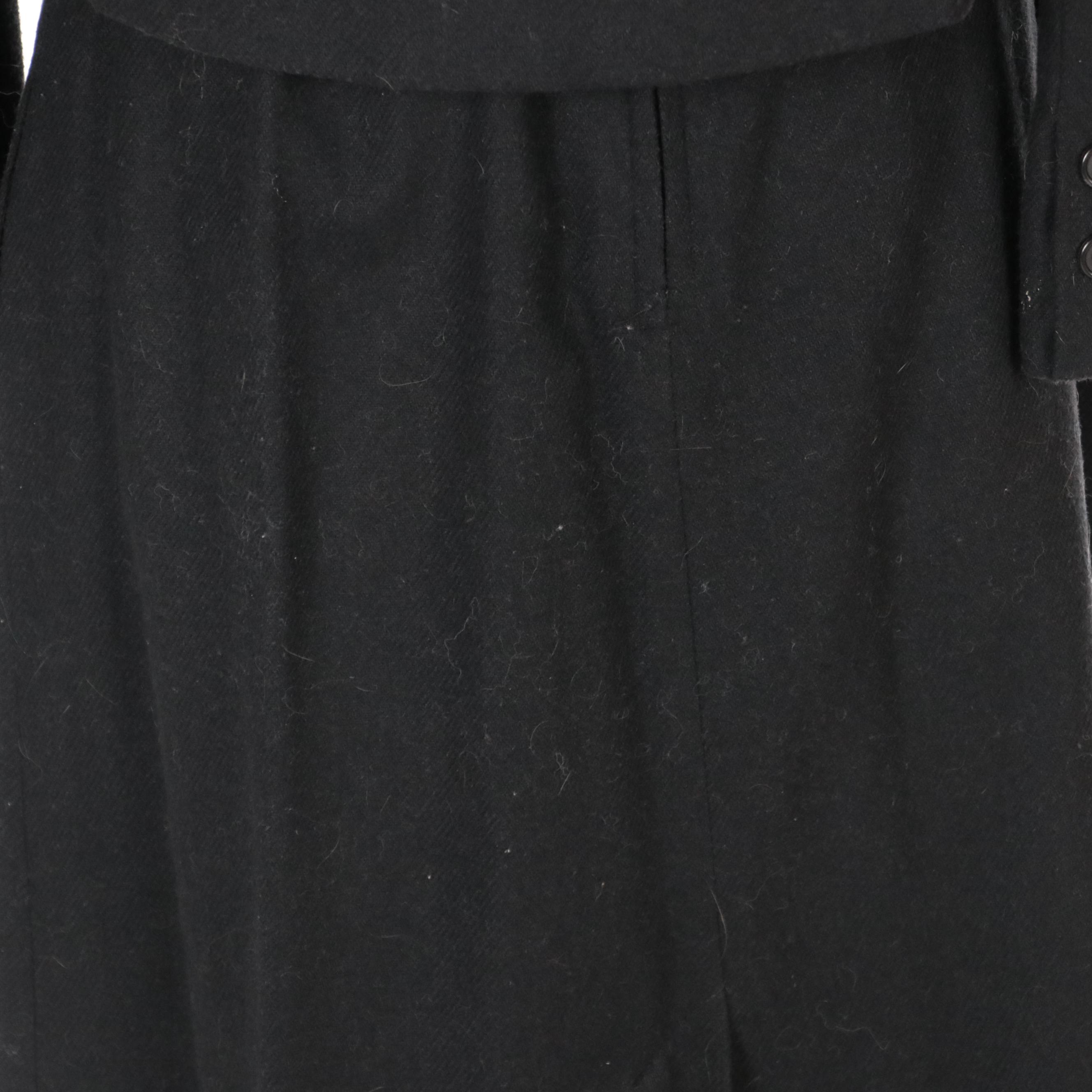 Chad Stevens and Raphaelo Tan and Charcoal Grey Skirt Suits