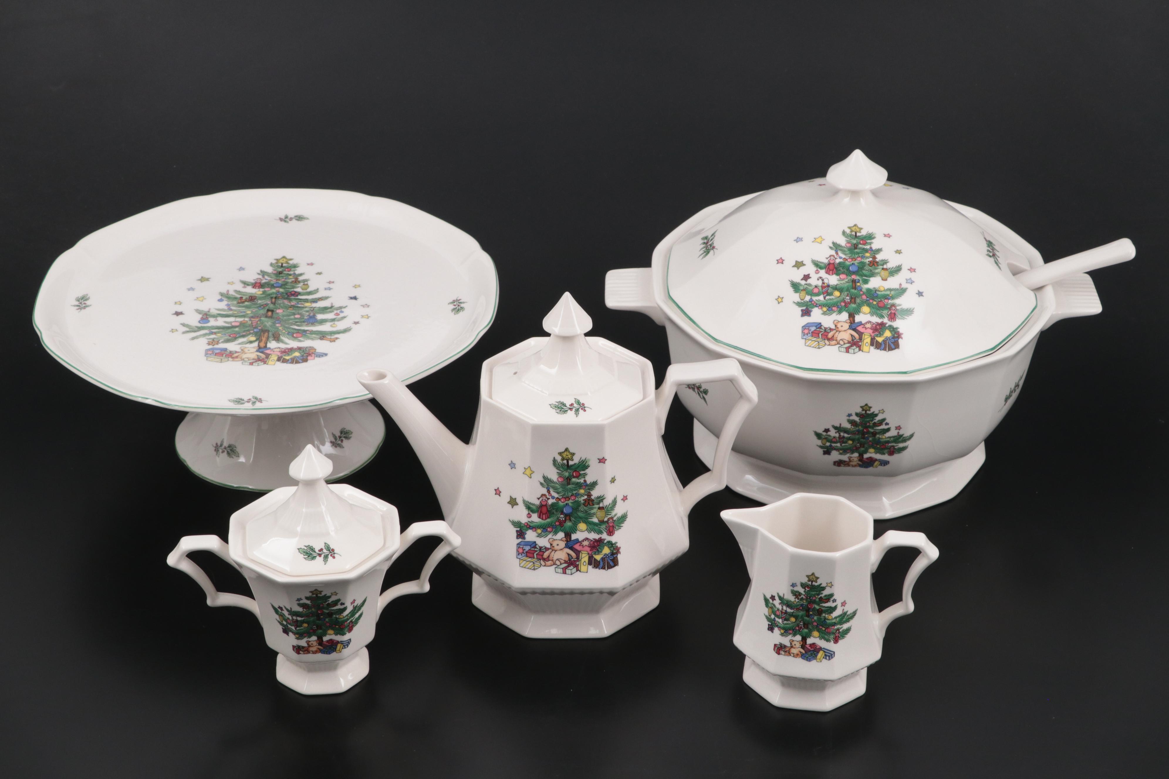 Nikko "Christmastime" Ceramic Dinnerware and Serveware, 1979–2014