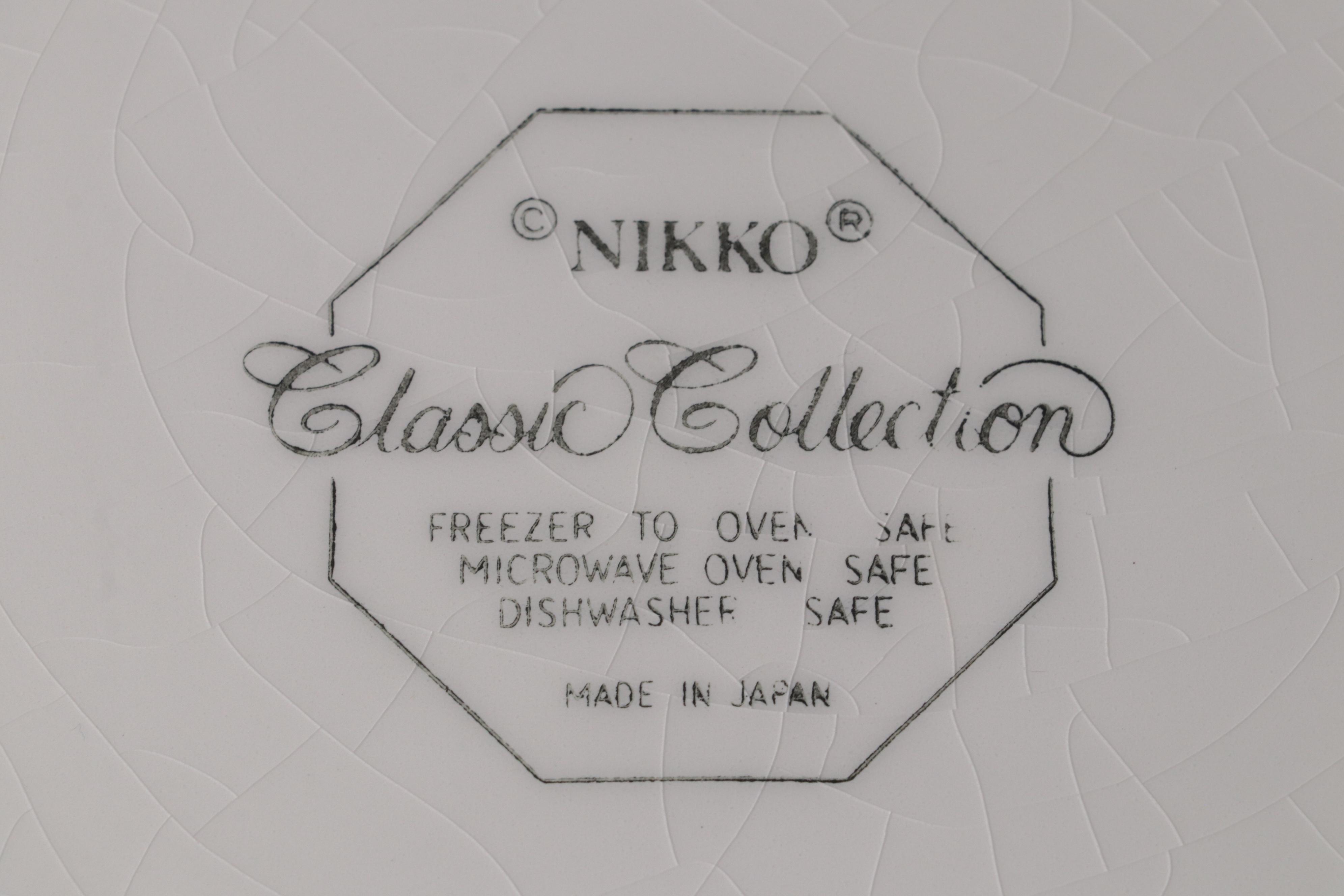 Nikko "Christmastime" Ceramic Dinnerware and Serveware, 1979–2014