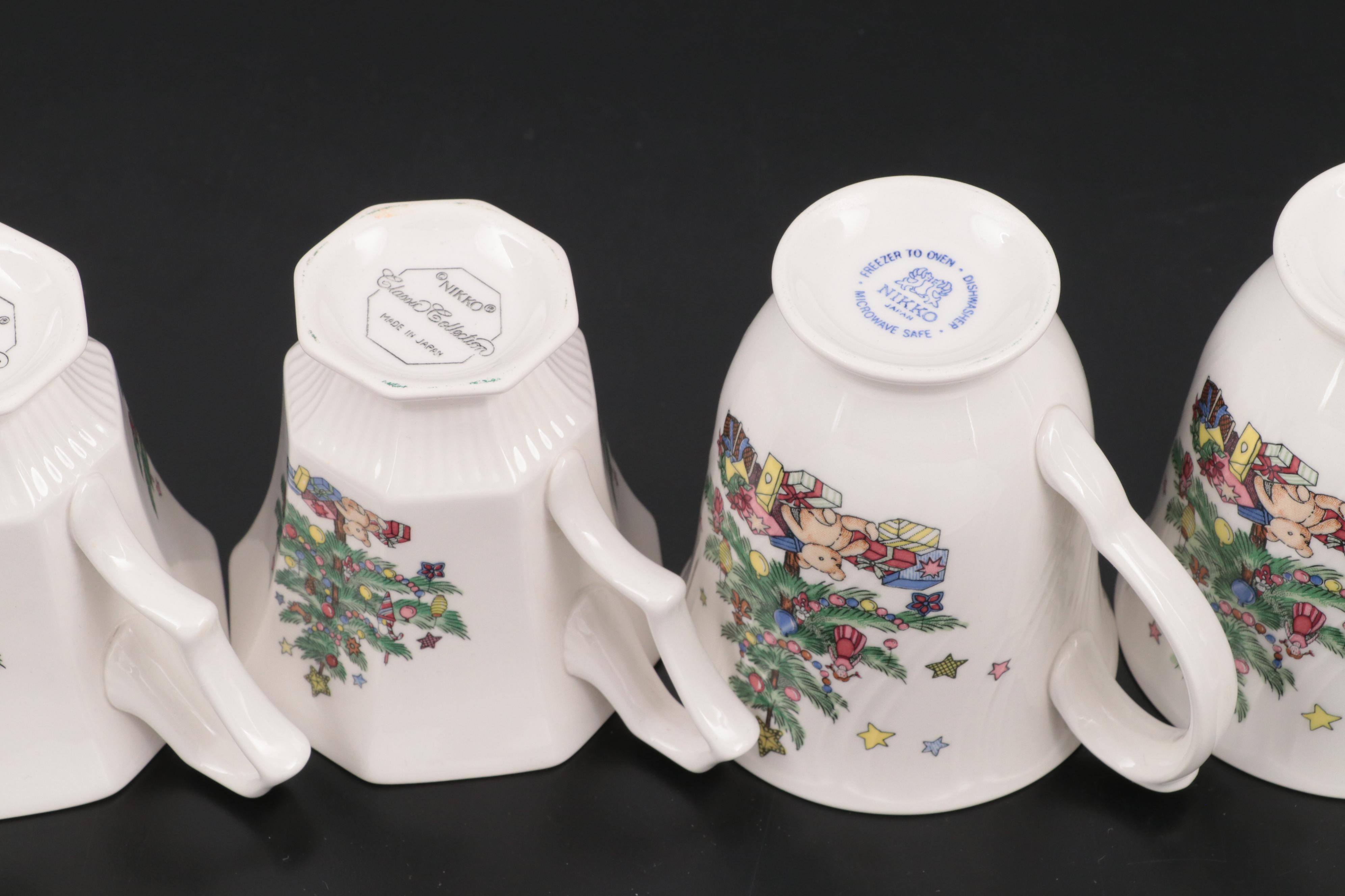 Nikko "Christmastime" Ceramic Dinnerware and Serveware, 1979–2014