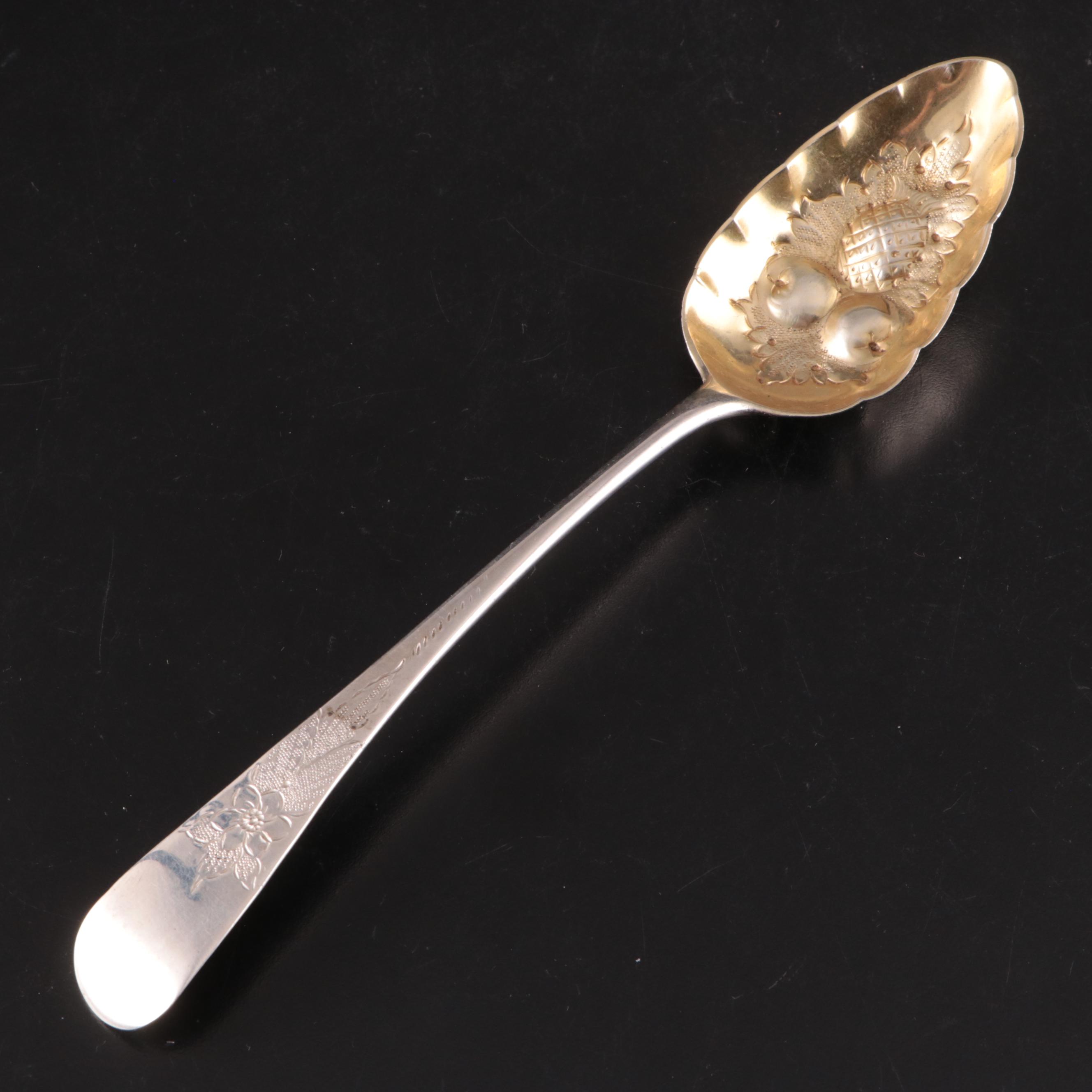 Georgian Sterling Silver Flatware Collection, Late 18th/ Early 19th Century