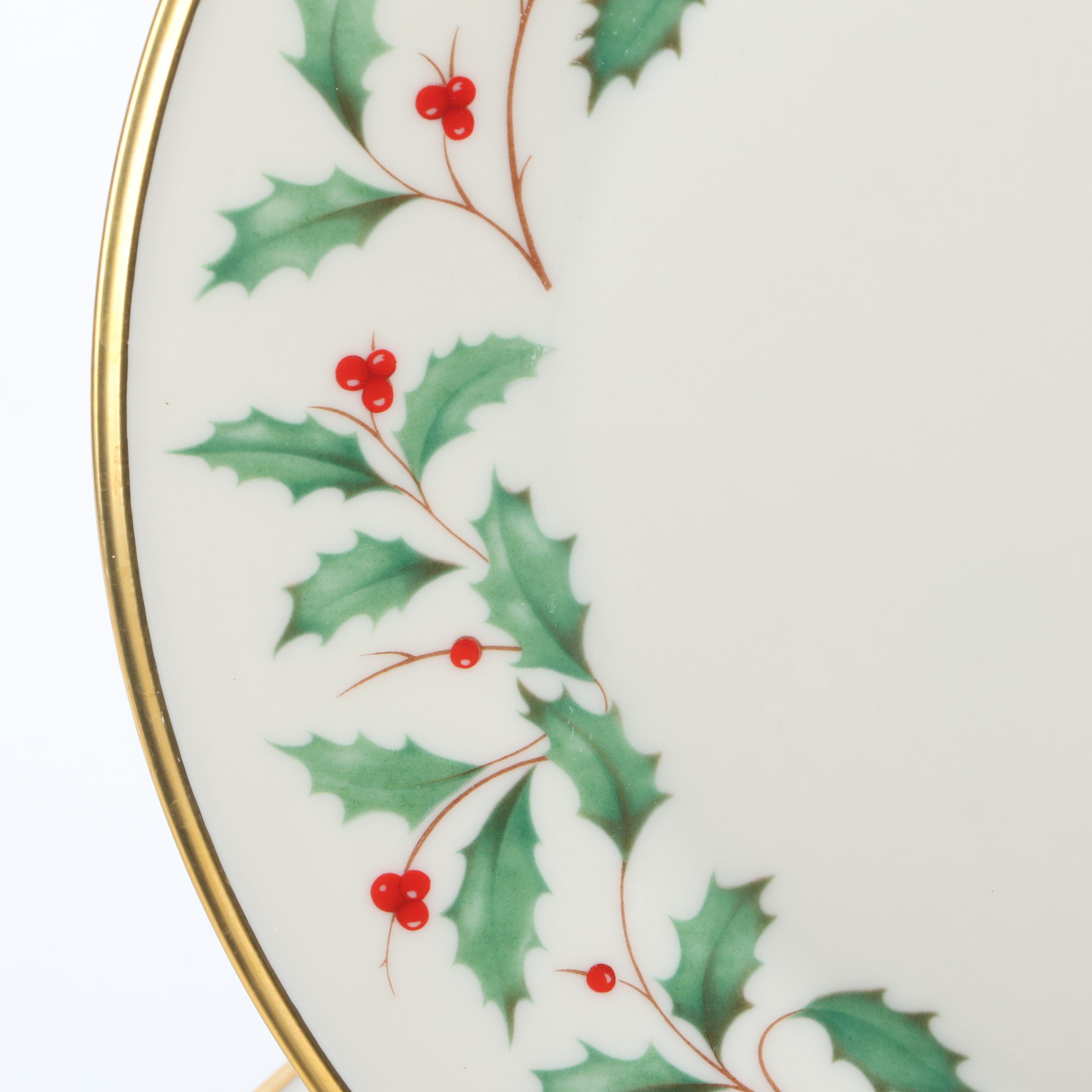 Lenox "Holiday" Dinnerware, Late 20th Century