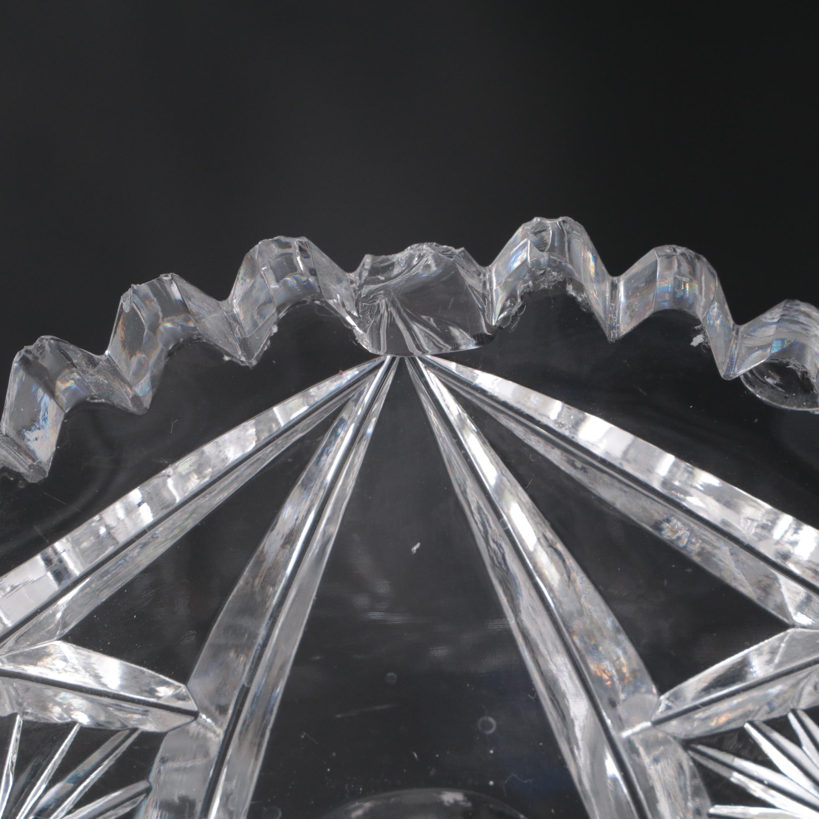 Pressed Glass Bowls with Pinwheel Design and More