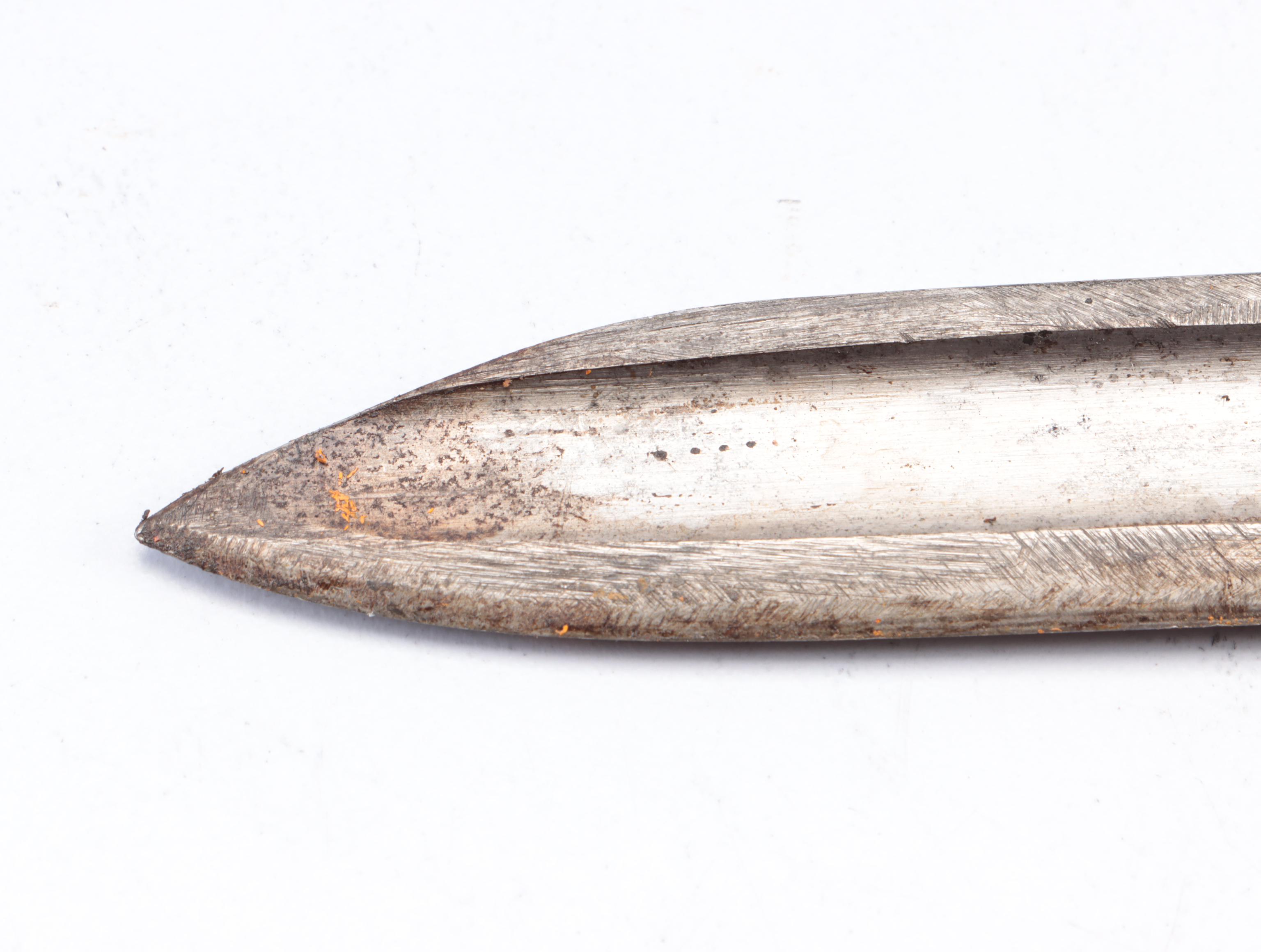 French Model 1892 Military Hook Quillon Sword Bayonet With Metal Sheath