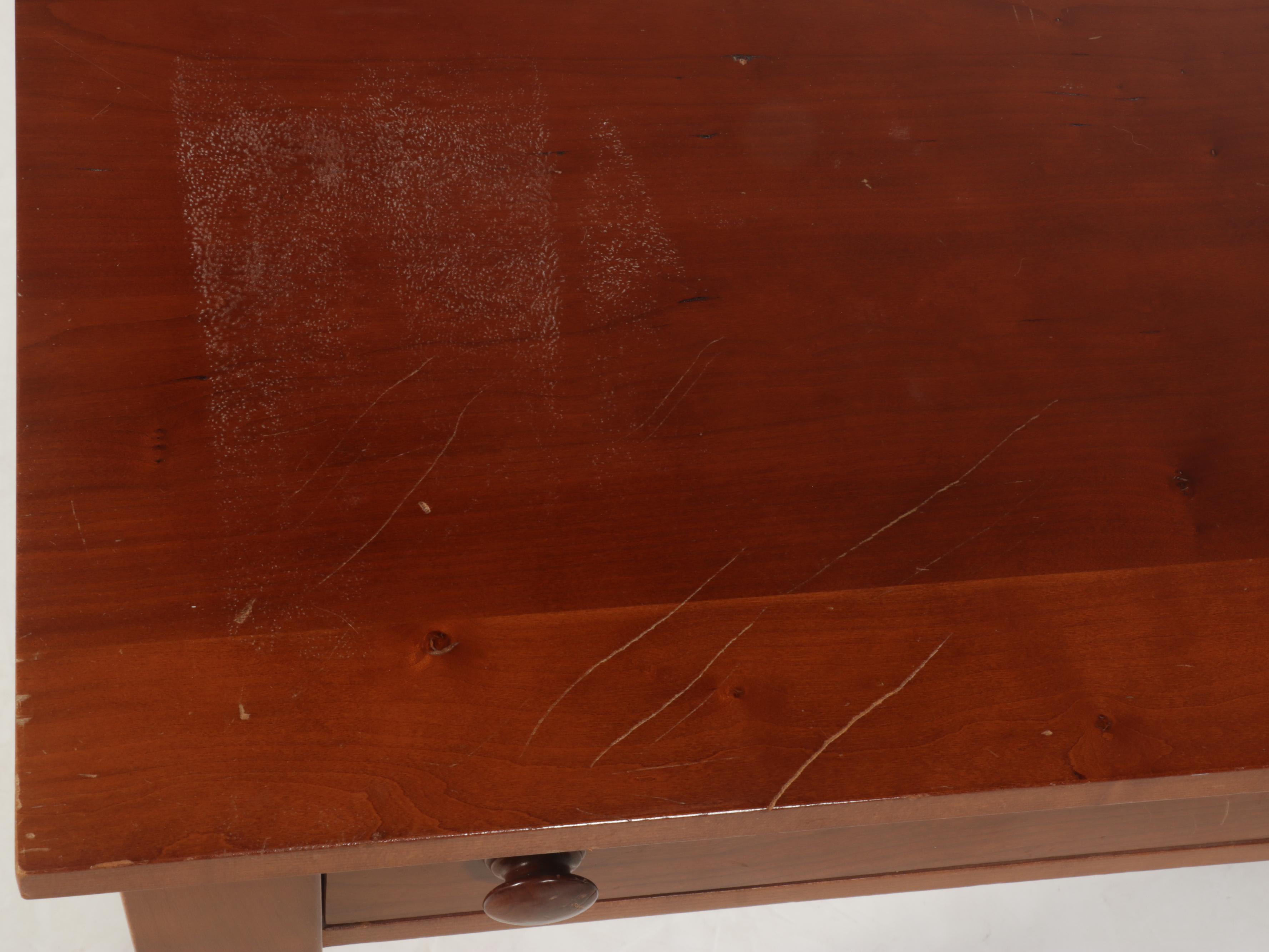 American Empire Style Cherrywood Writing Desk