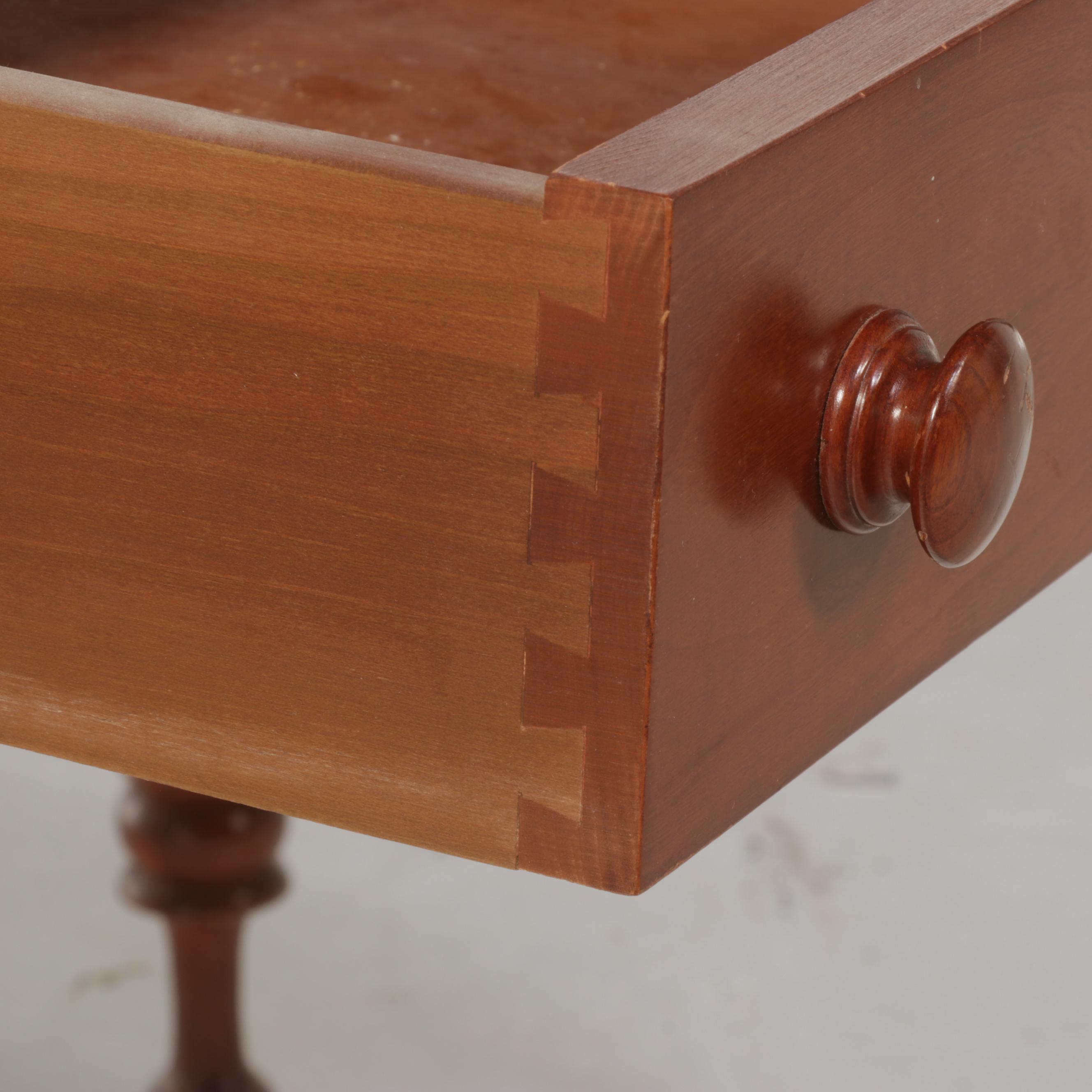 American Empire Style Cherrywood Writing Desk