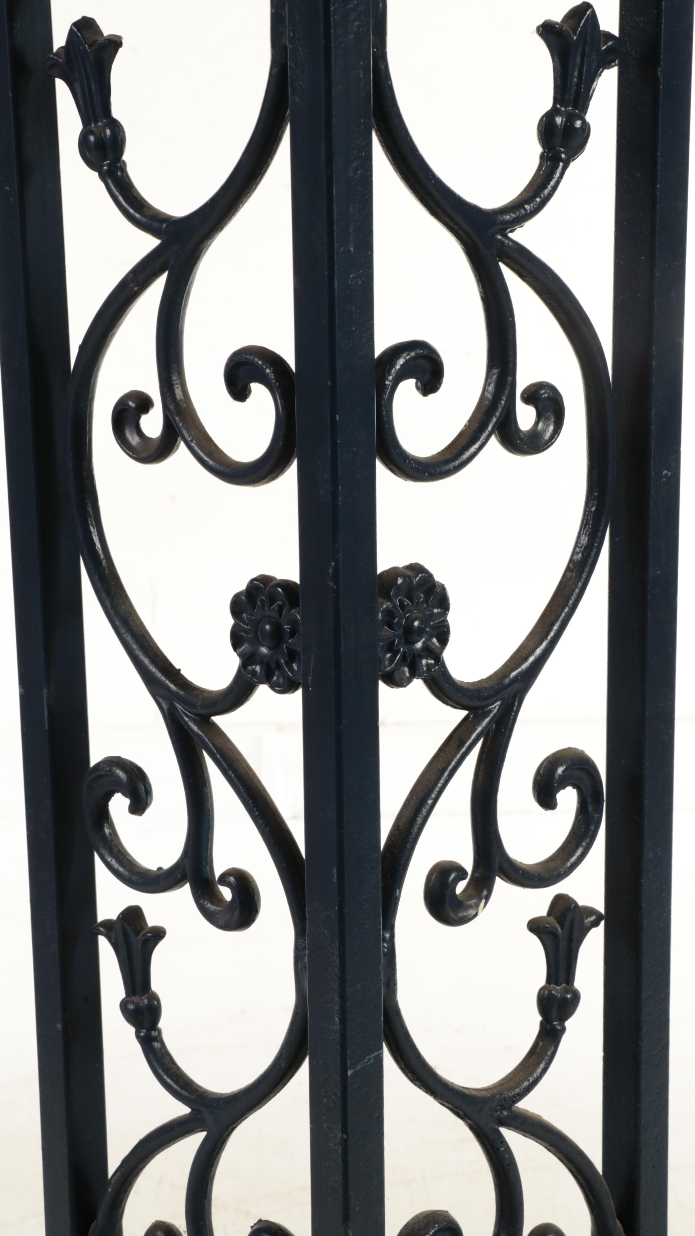 8' Cast Metal Pillar Architectural Salvage EBTH