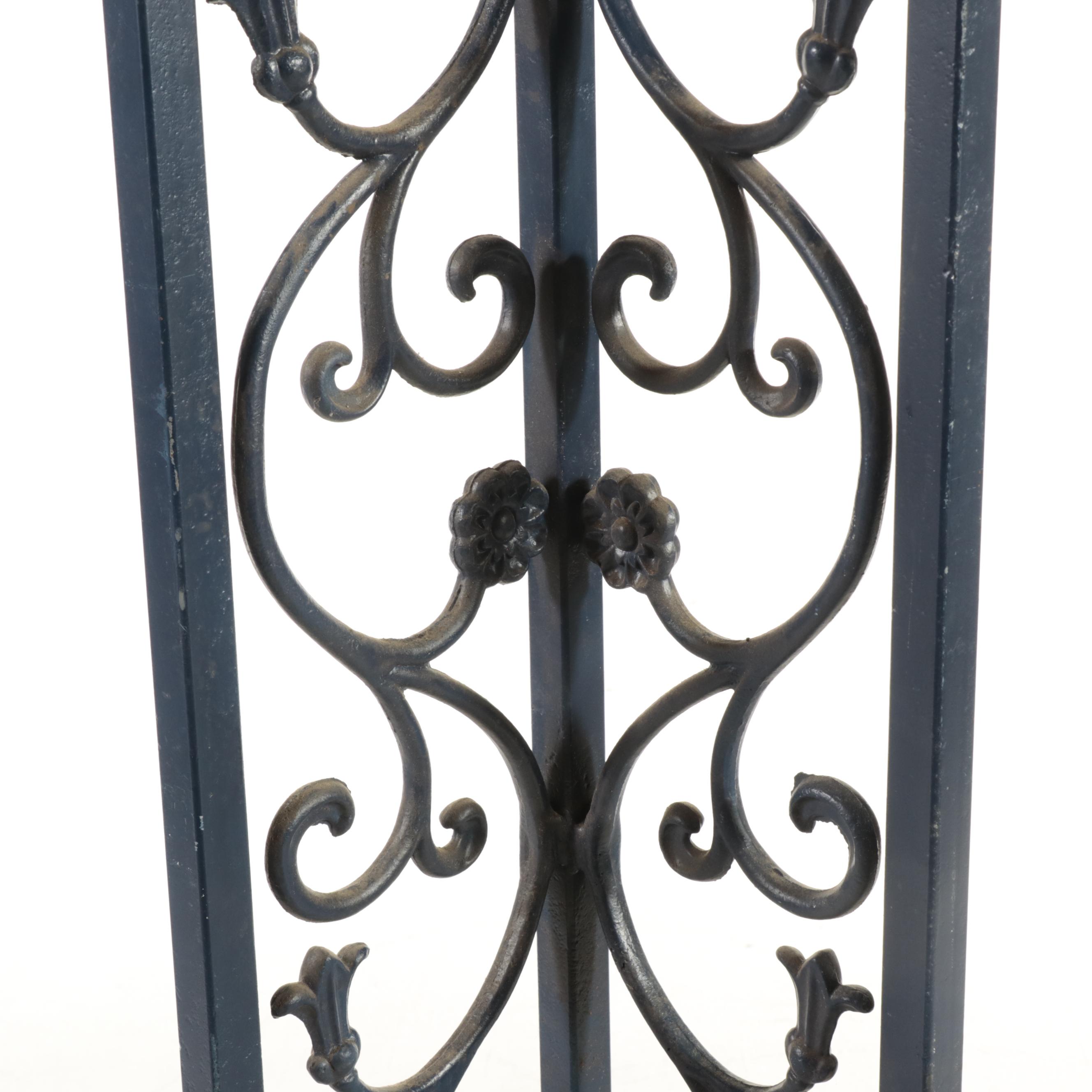 8' Cast Metal Pillar Architectural Salvage EBTH