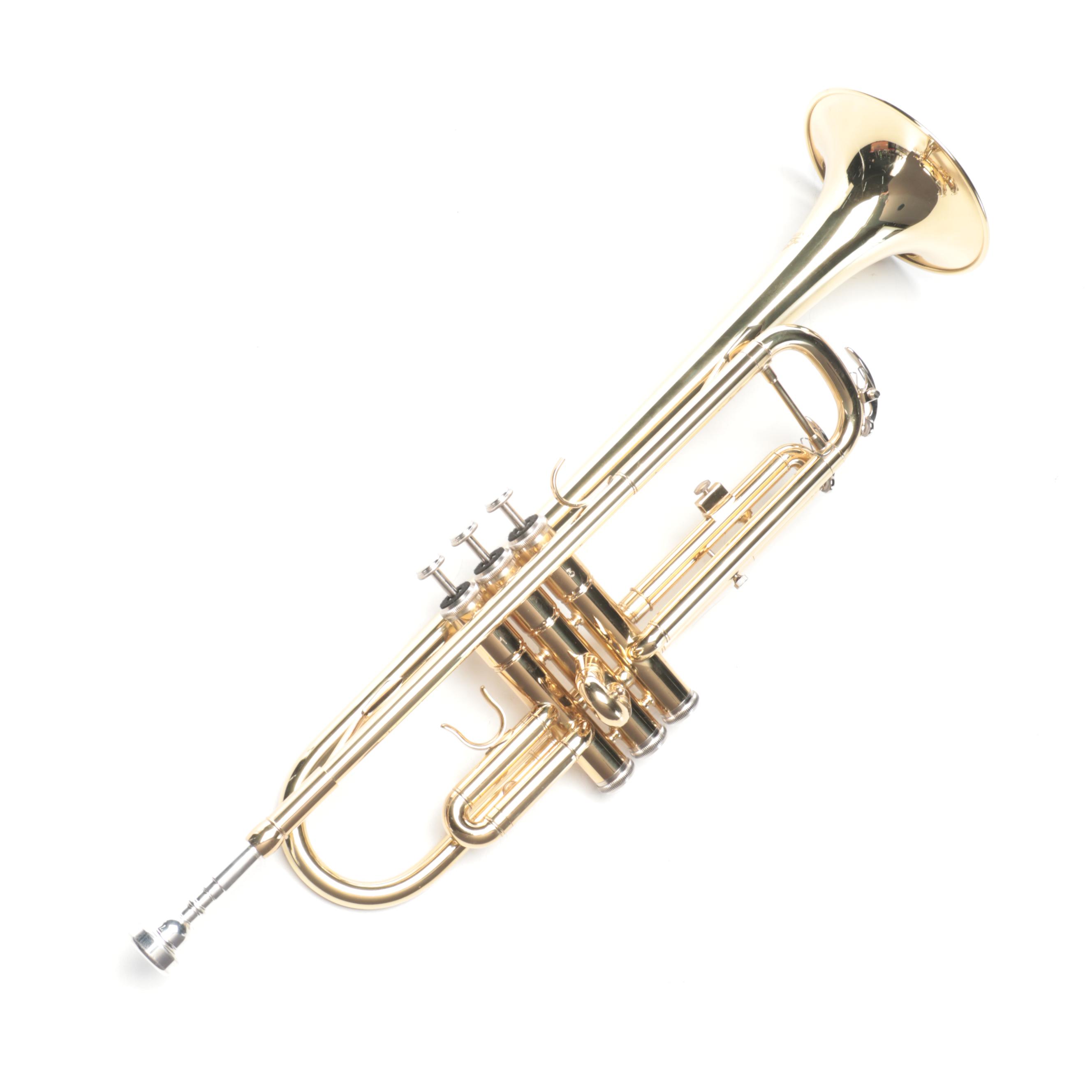 Eastrock Brass Trumpet and Fabric Carrying Case