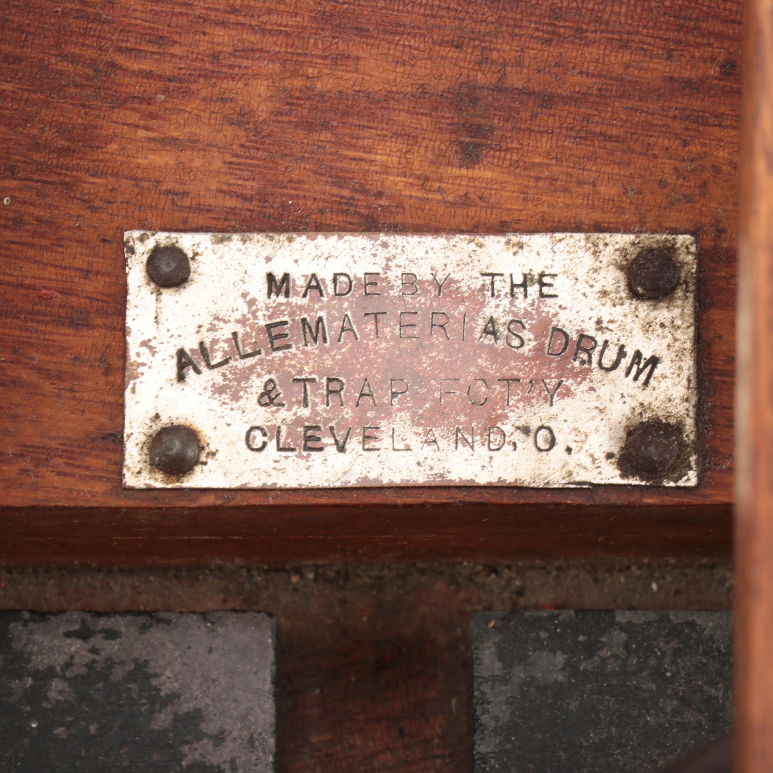 Antique Allematerias Drum & Trap Factory Horse ClipClop Sound Effect Device EBTH