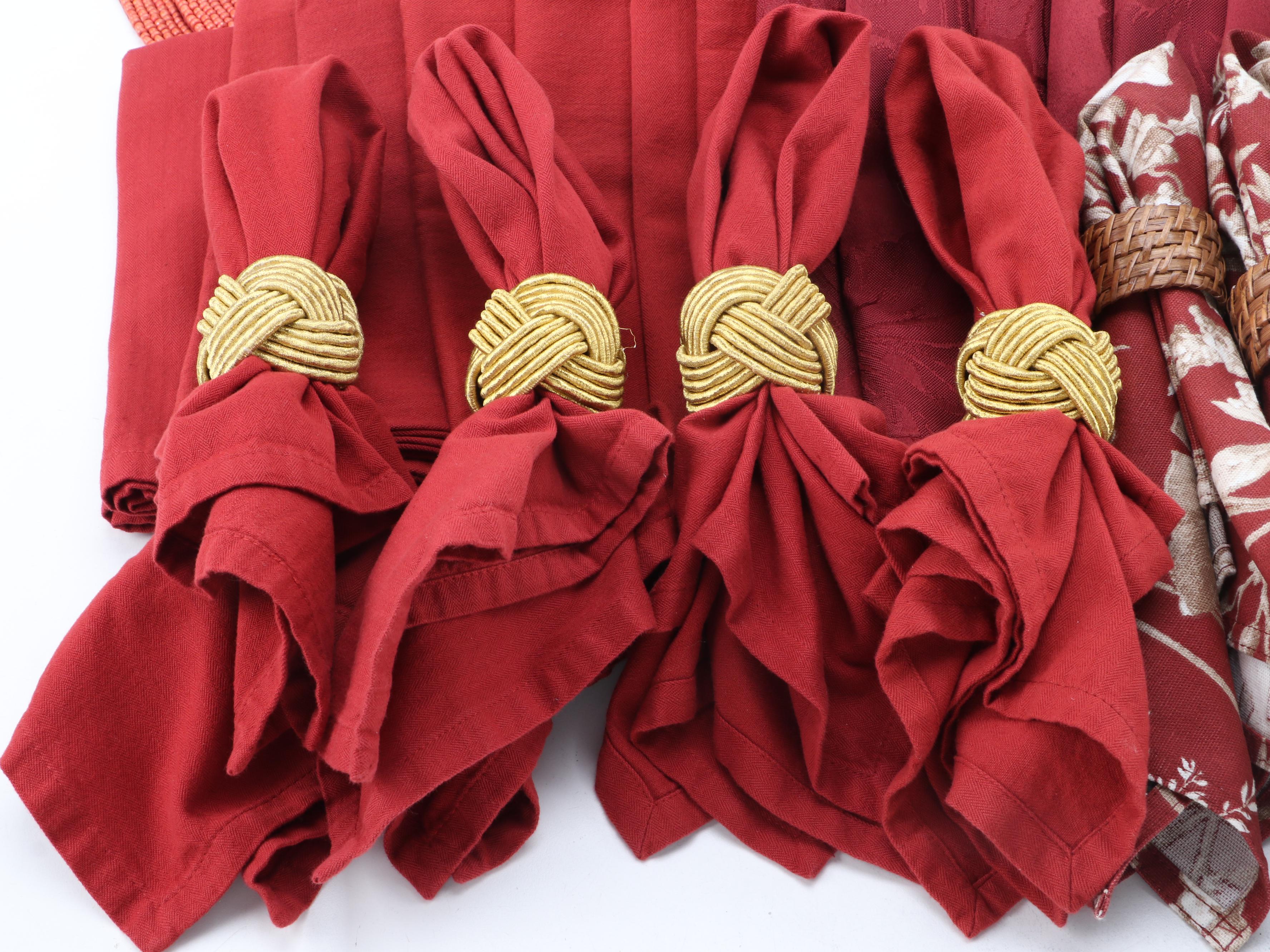 Ralph Lauren Napkins with Other Table Linens and Food Storage Containers