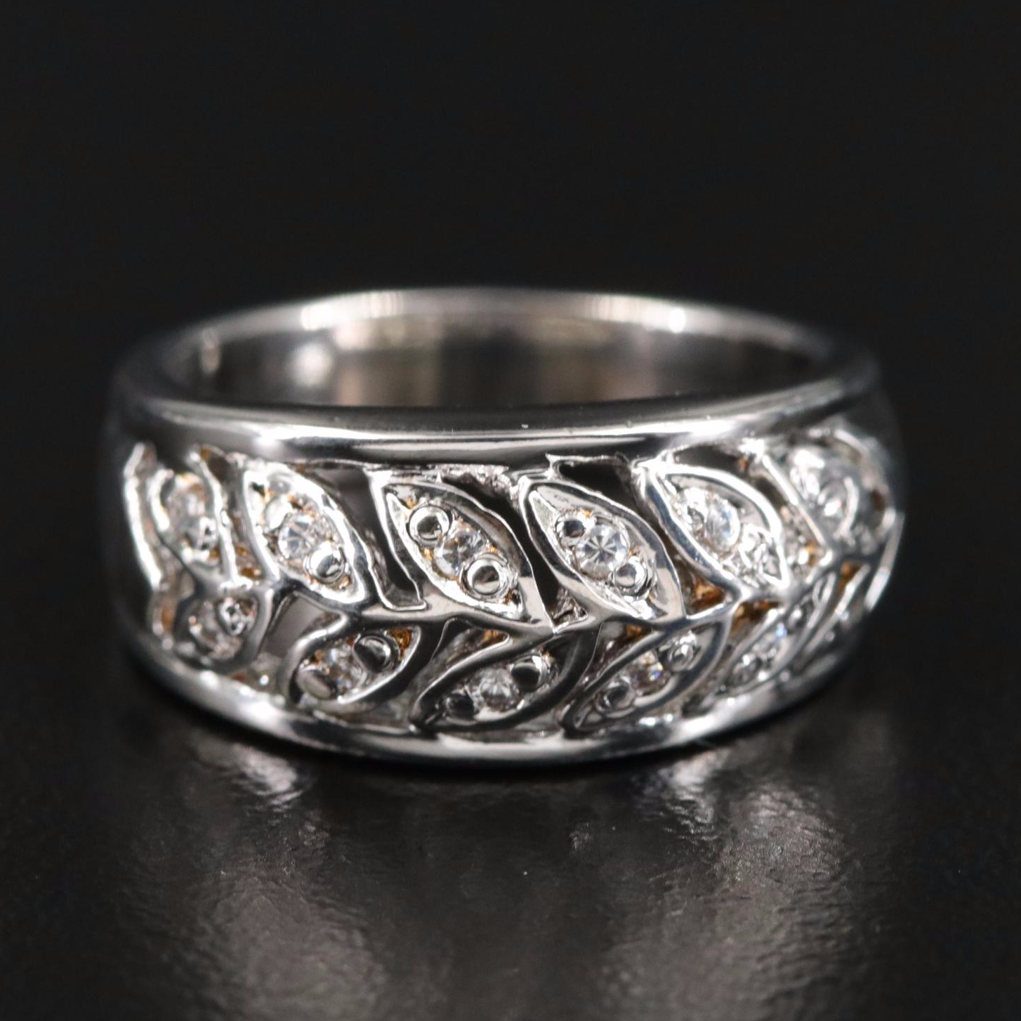 Sterling Cubic Zirconia Ring