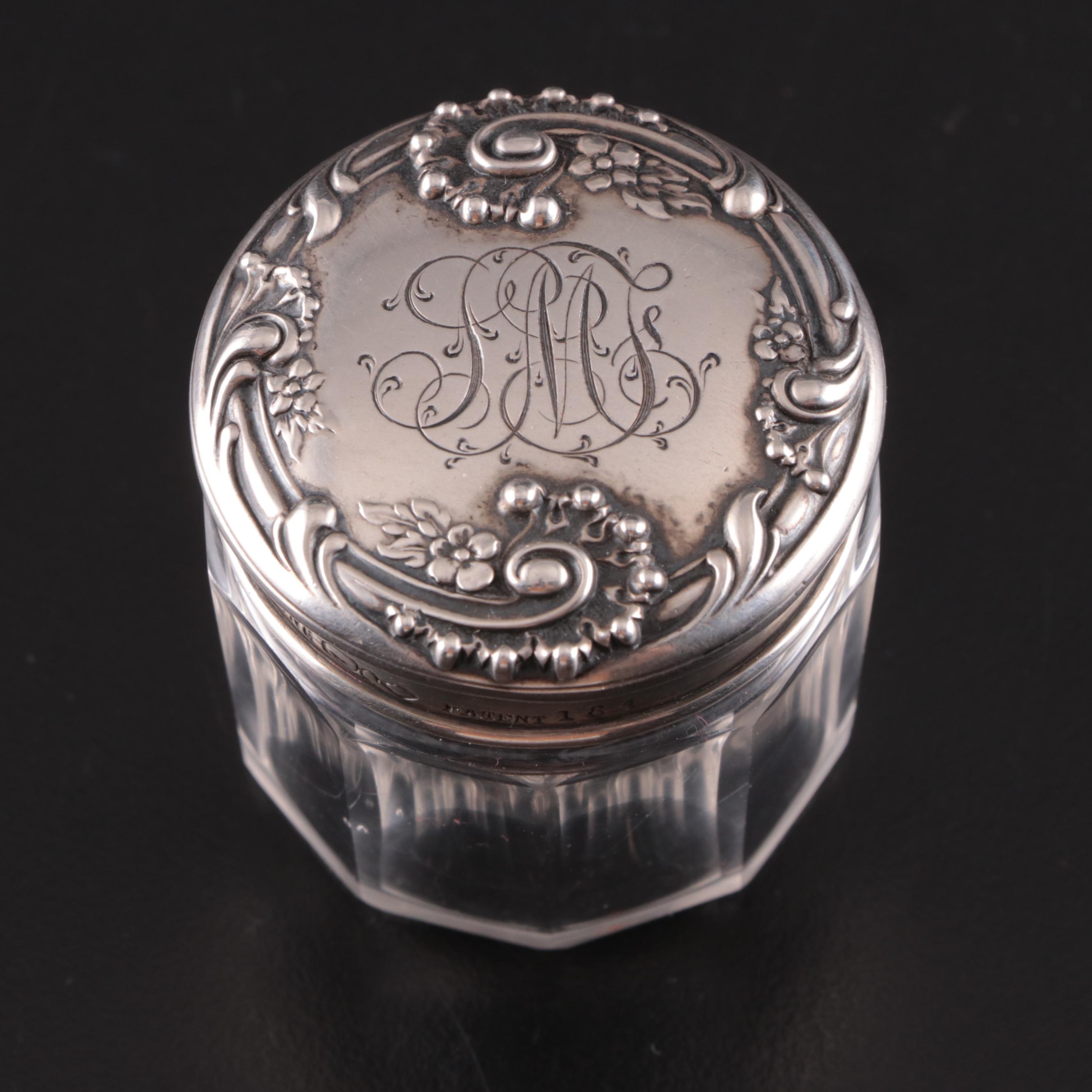 American and International Sterling Silver Table Accessories with Silver Buckle