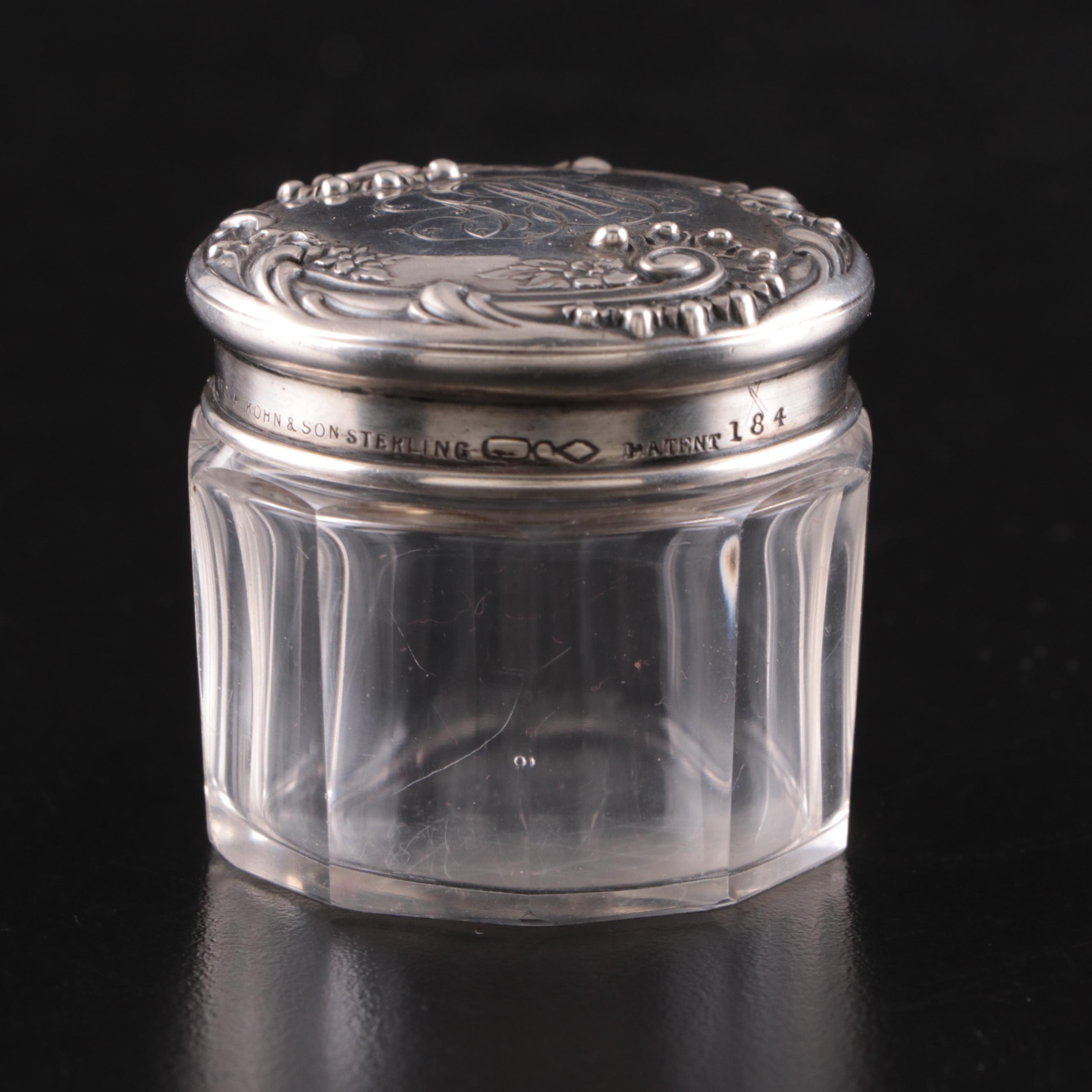 American and International Sterling Silver Table Accessories with Silver Buckle