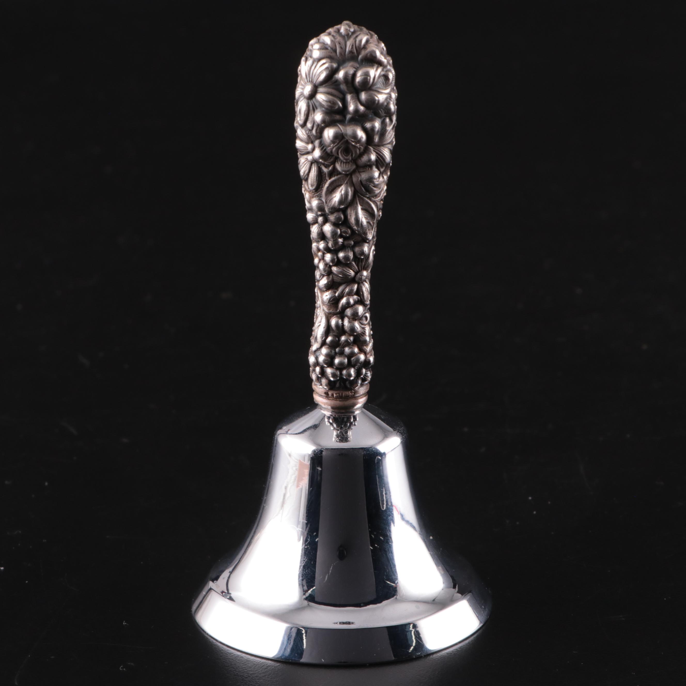 American and International Sterling Silver Table Accessories with Silver Buckle