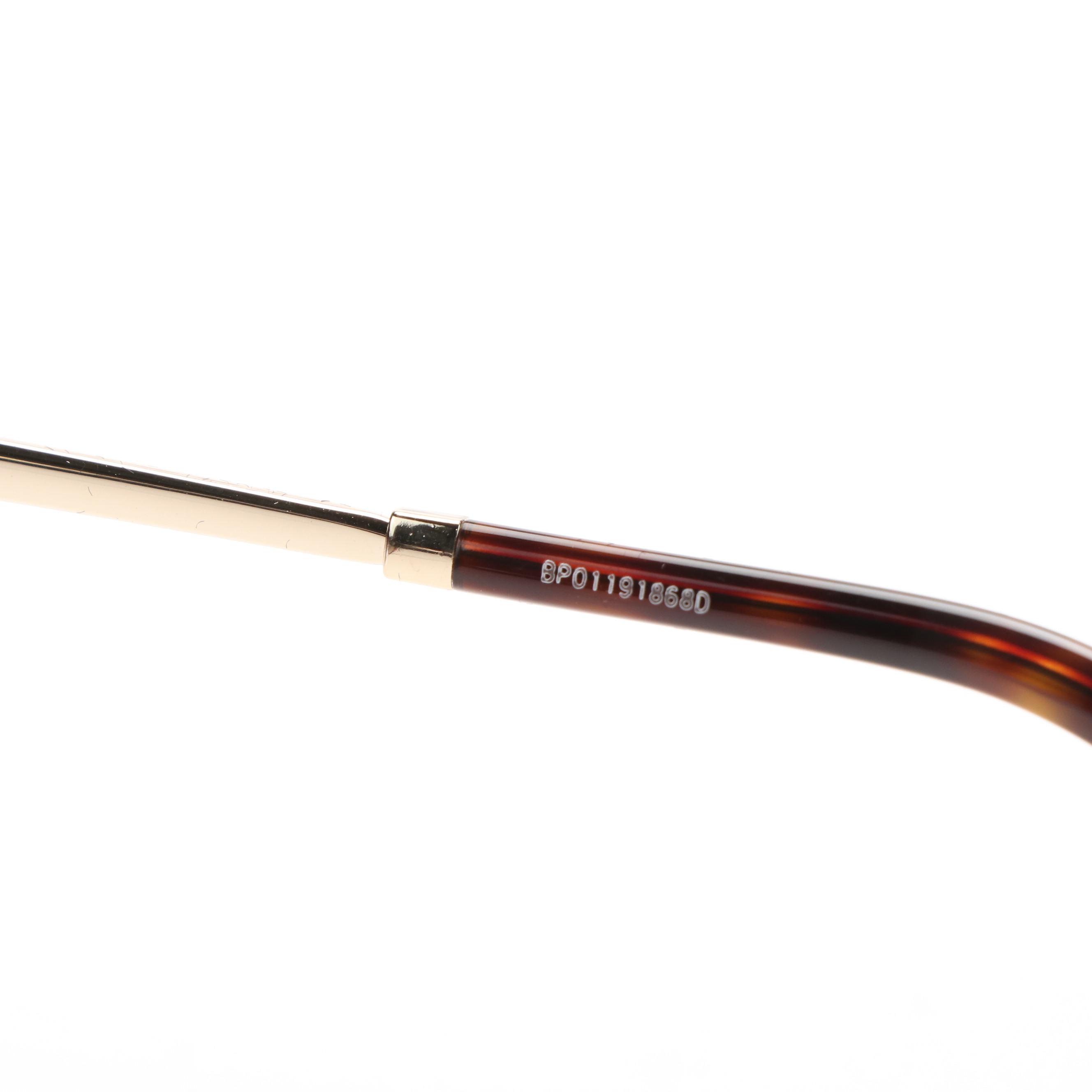 Prada PR13WSF Aviator Tortoise and Brown Gradient Sunglasses With Case