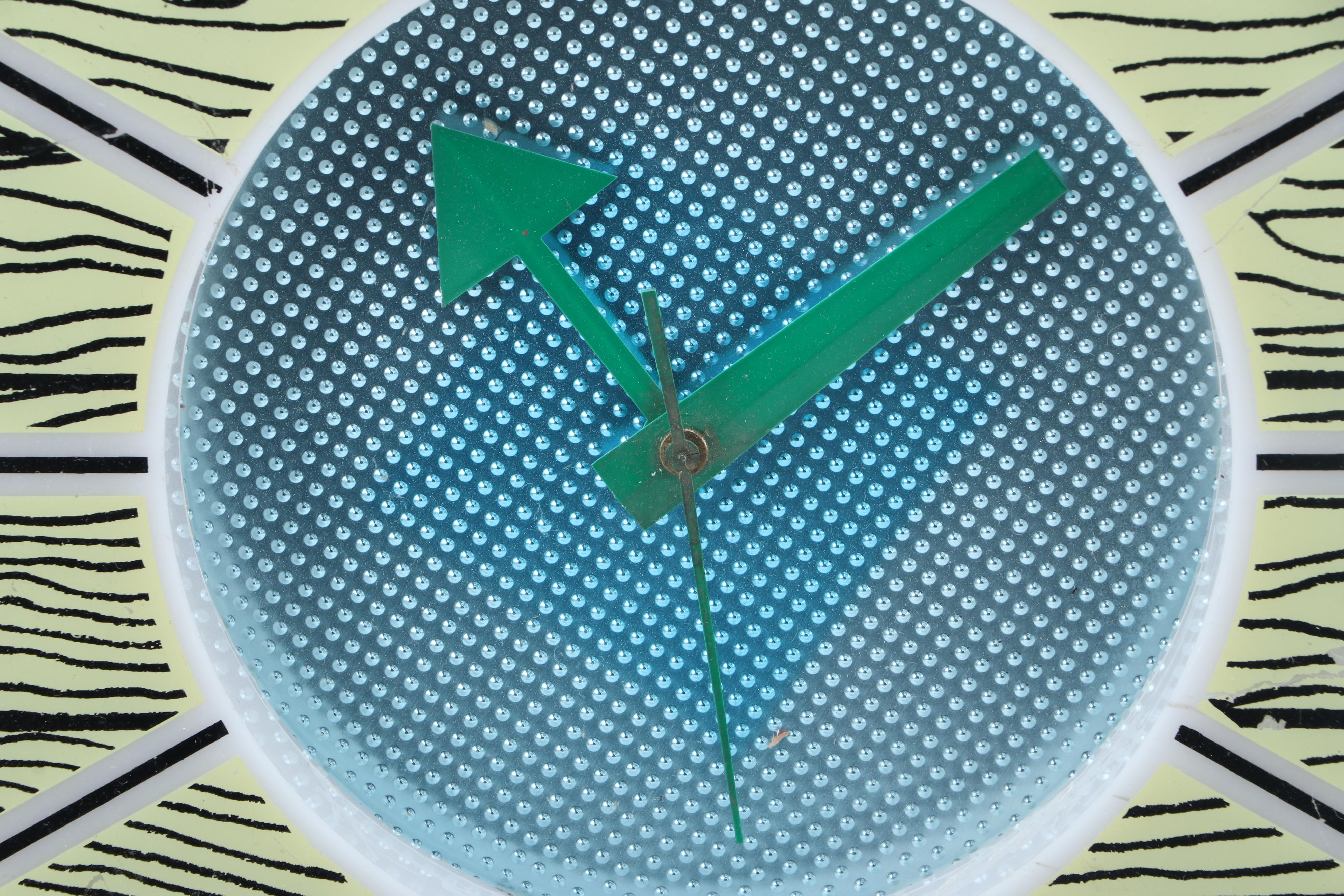 Mountain Dew Illuminated Advertising Wall Clock, Mid-20th Century