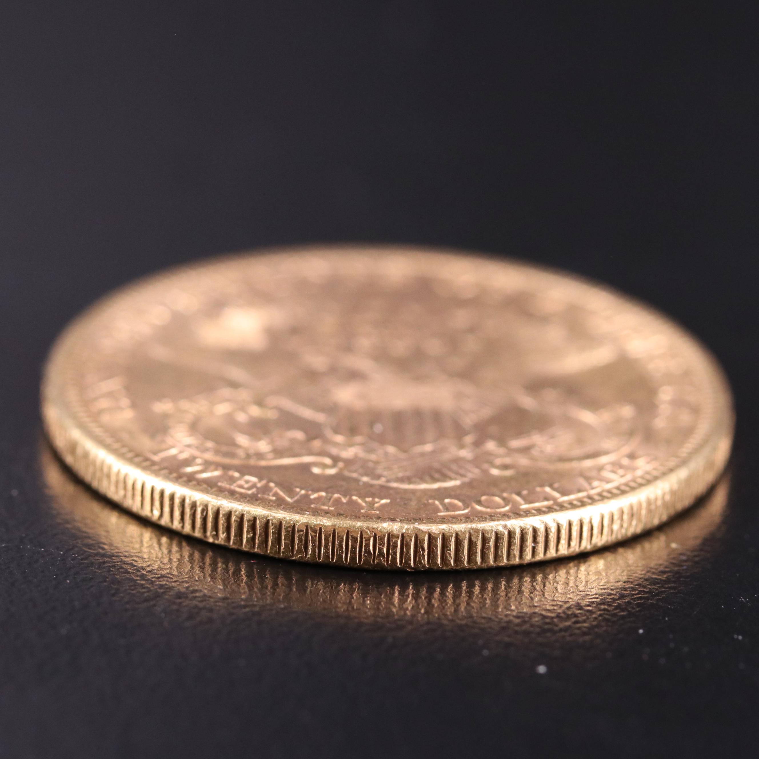1899 Liberty Head $20 Gold Double Eagle