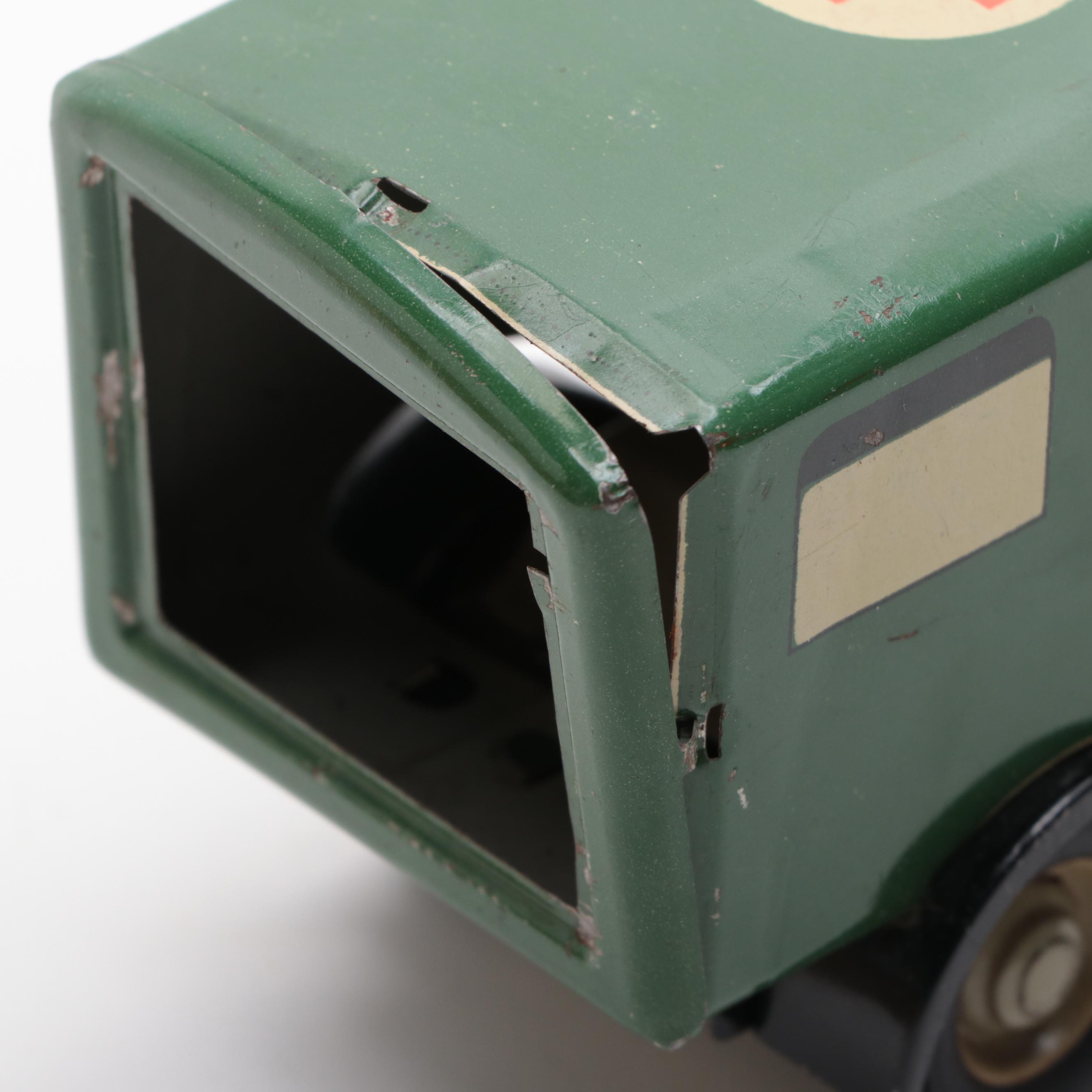 Friction Tin Litho Ambulance Toy, Mid to Late 20th Century