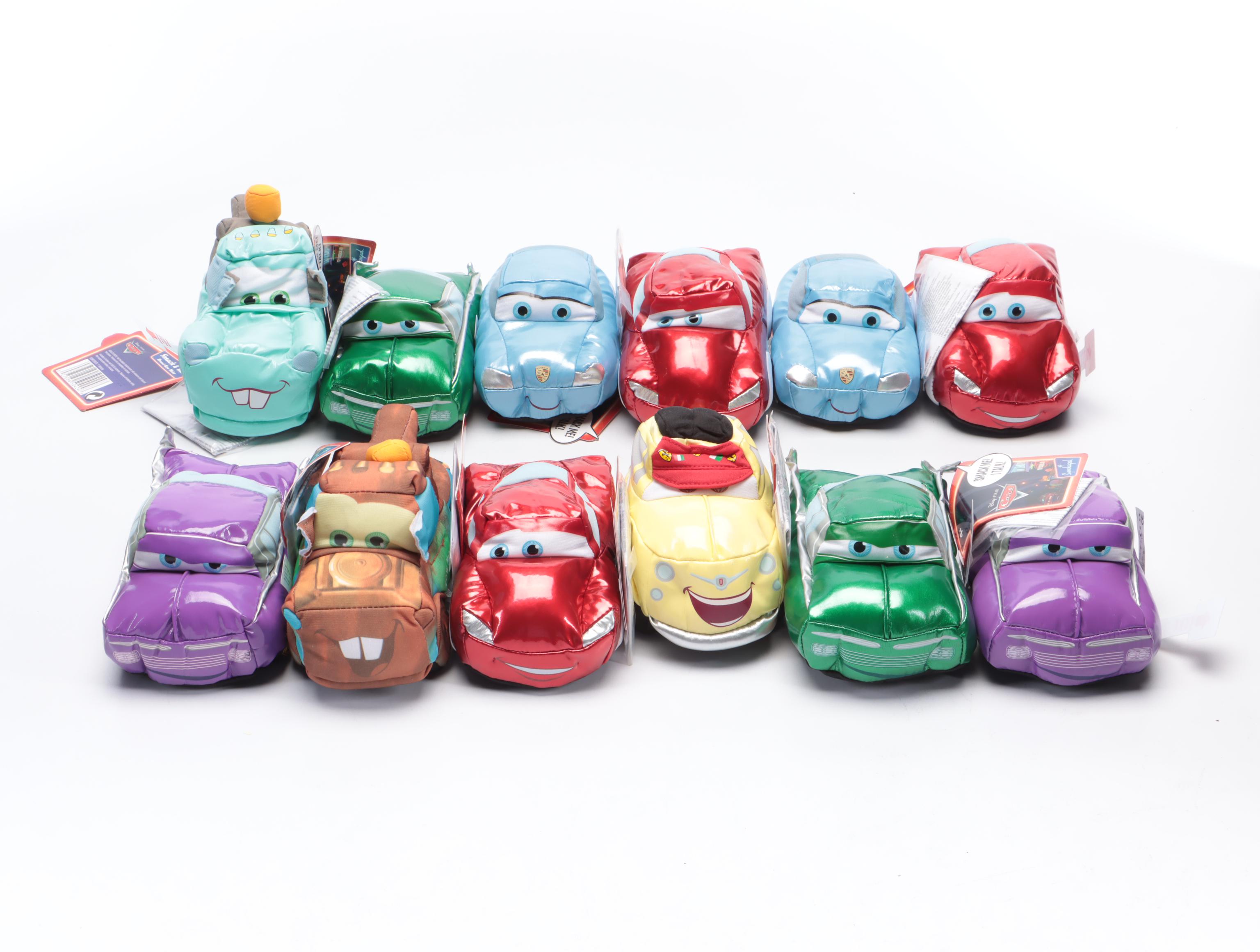 Disney Cars Figures and Stuffed Toys Including Lightning McQueen, Mater and More