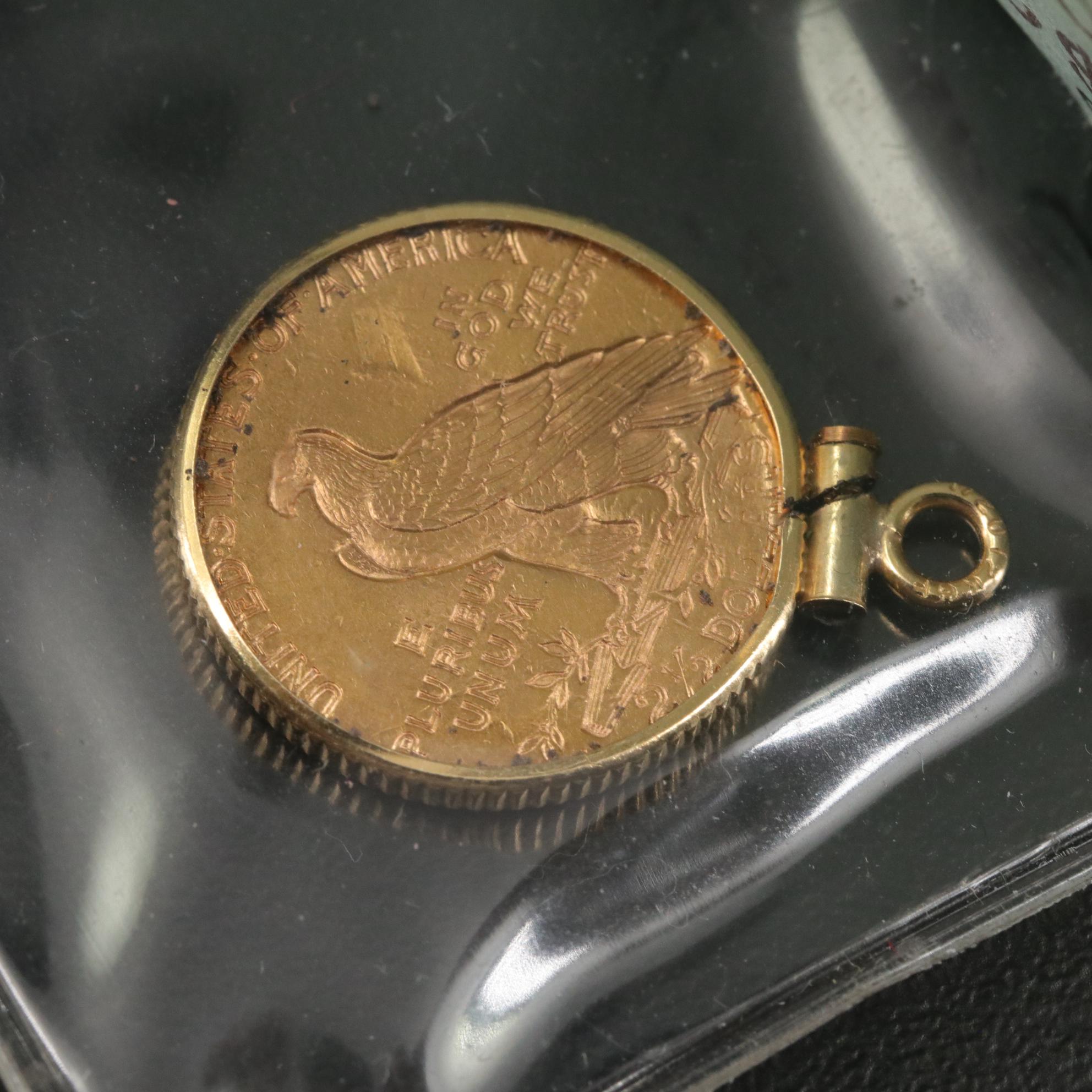 1925-D Indian Head $2.50 Gold Quarter Eagle