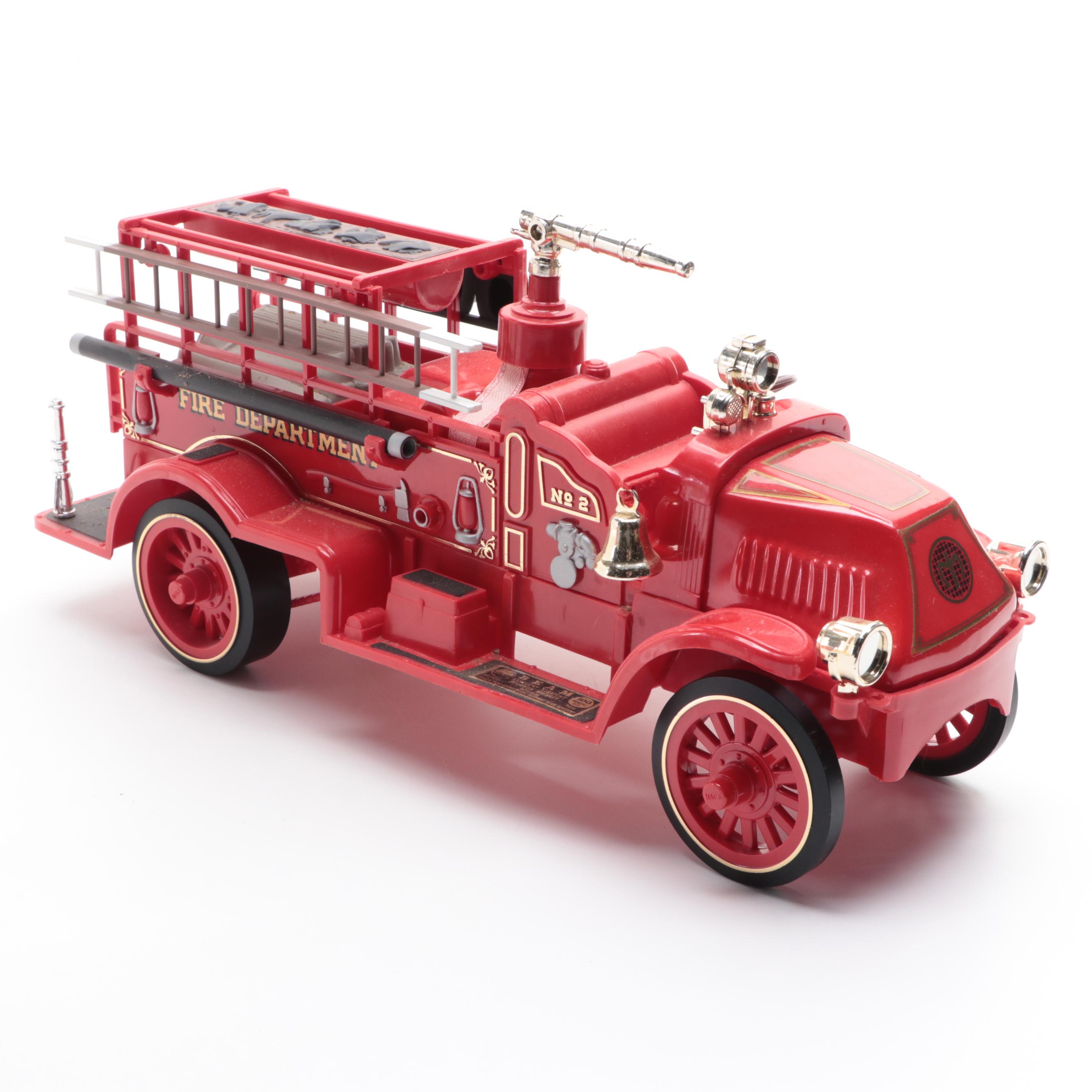 Jim Beam Mack "Bulldog" Fire Truck Whiskey Decanter