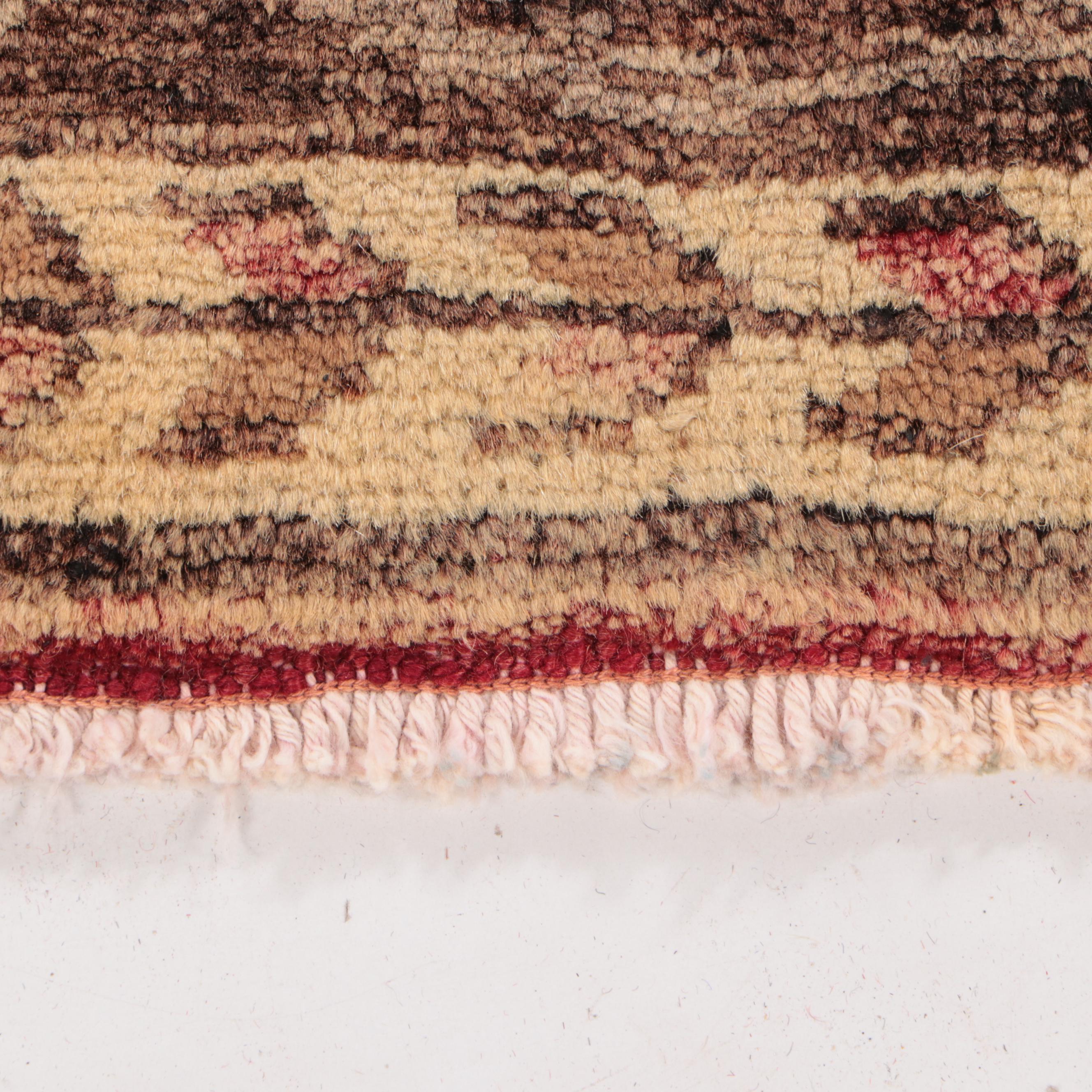 5'6 x 7'8 Hand-Knotted Turkish Oushak Area Rug