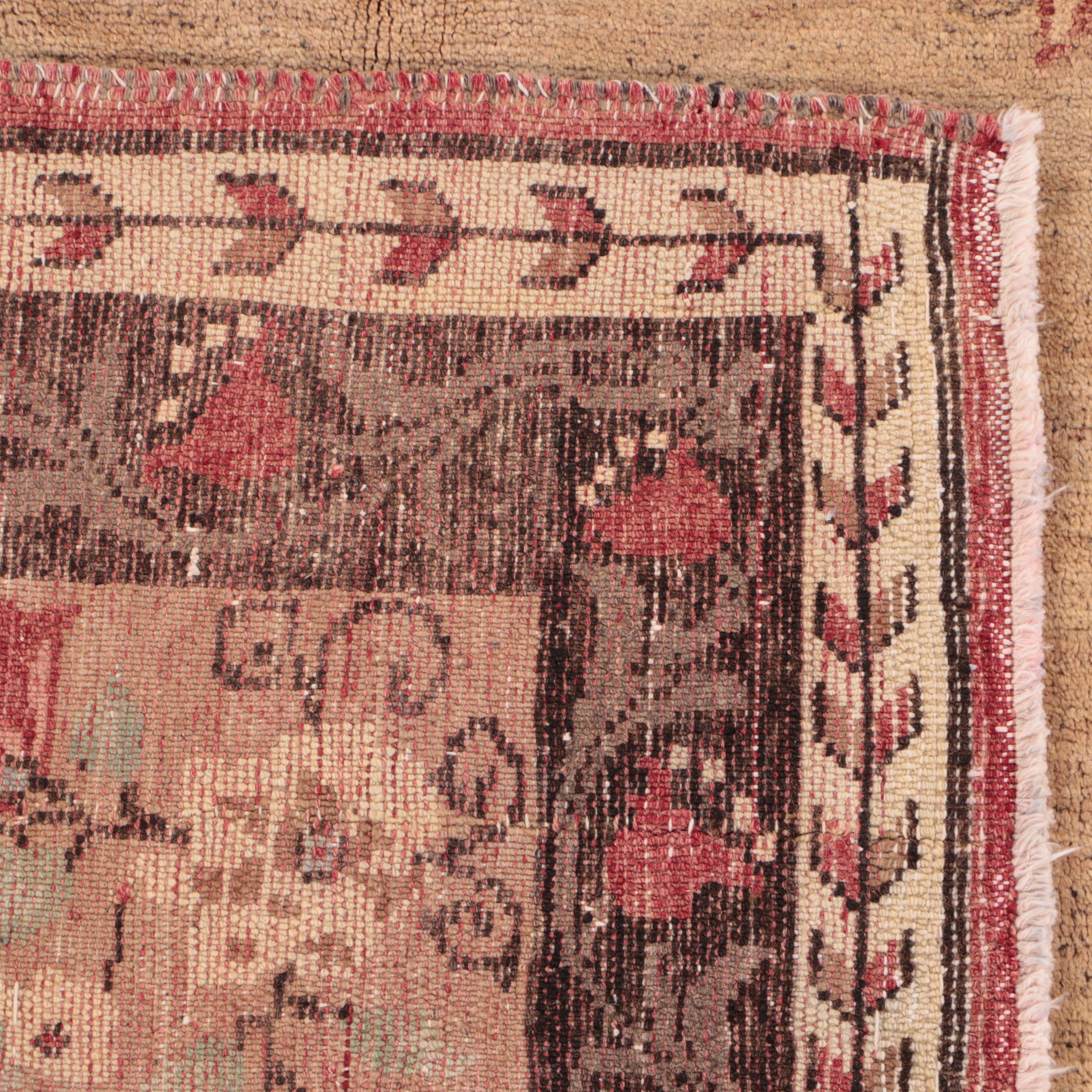 5'6 x 7'8 Hand-Knotted Turkish Oushak Area Rug