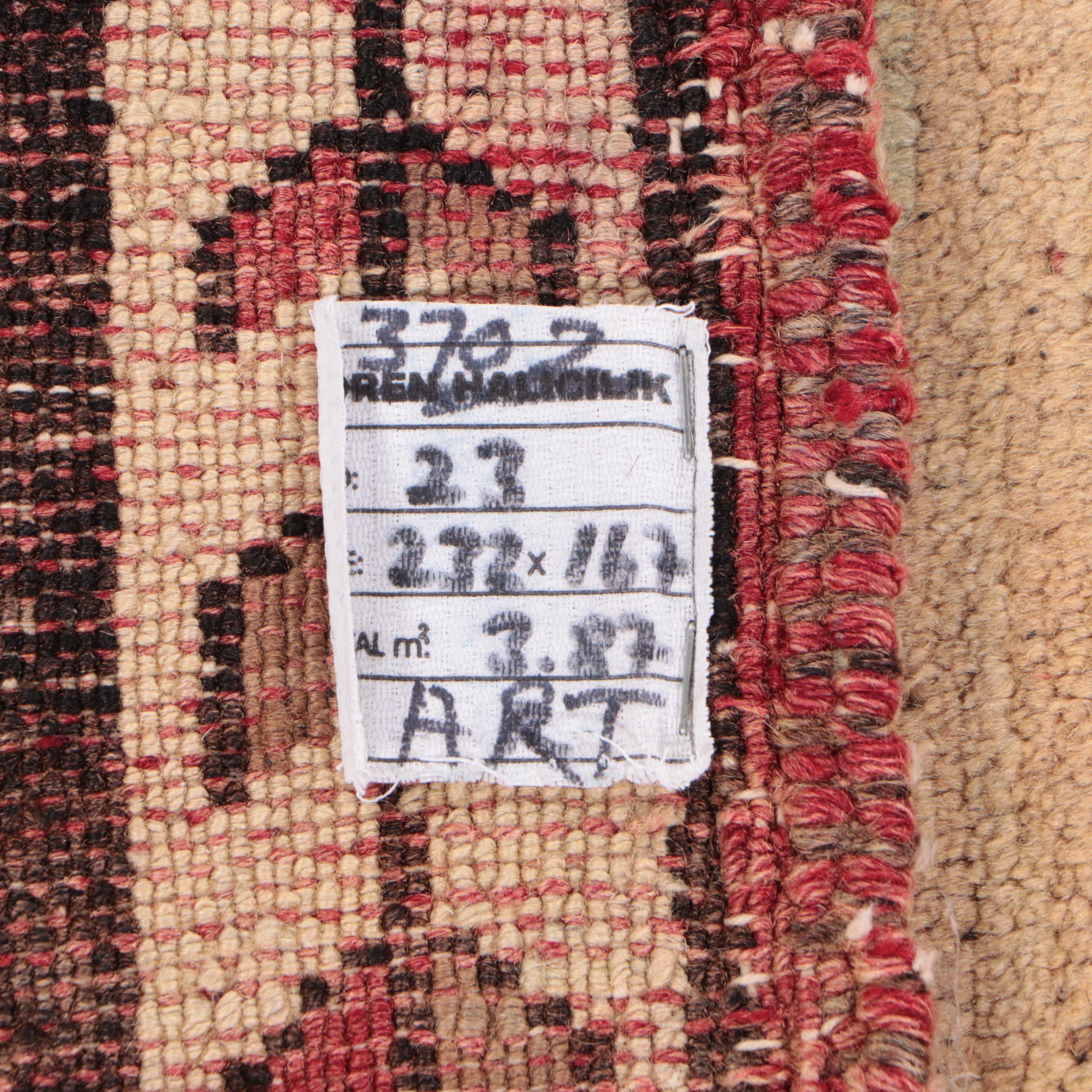 5'6 x 7'8 Hand-Knotted Turkish Oushak Area Rug