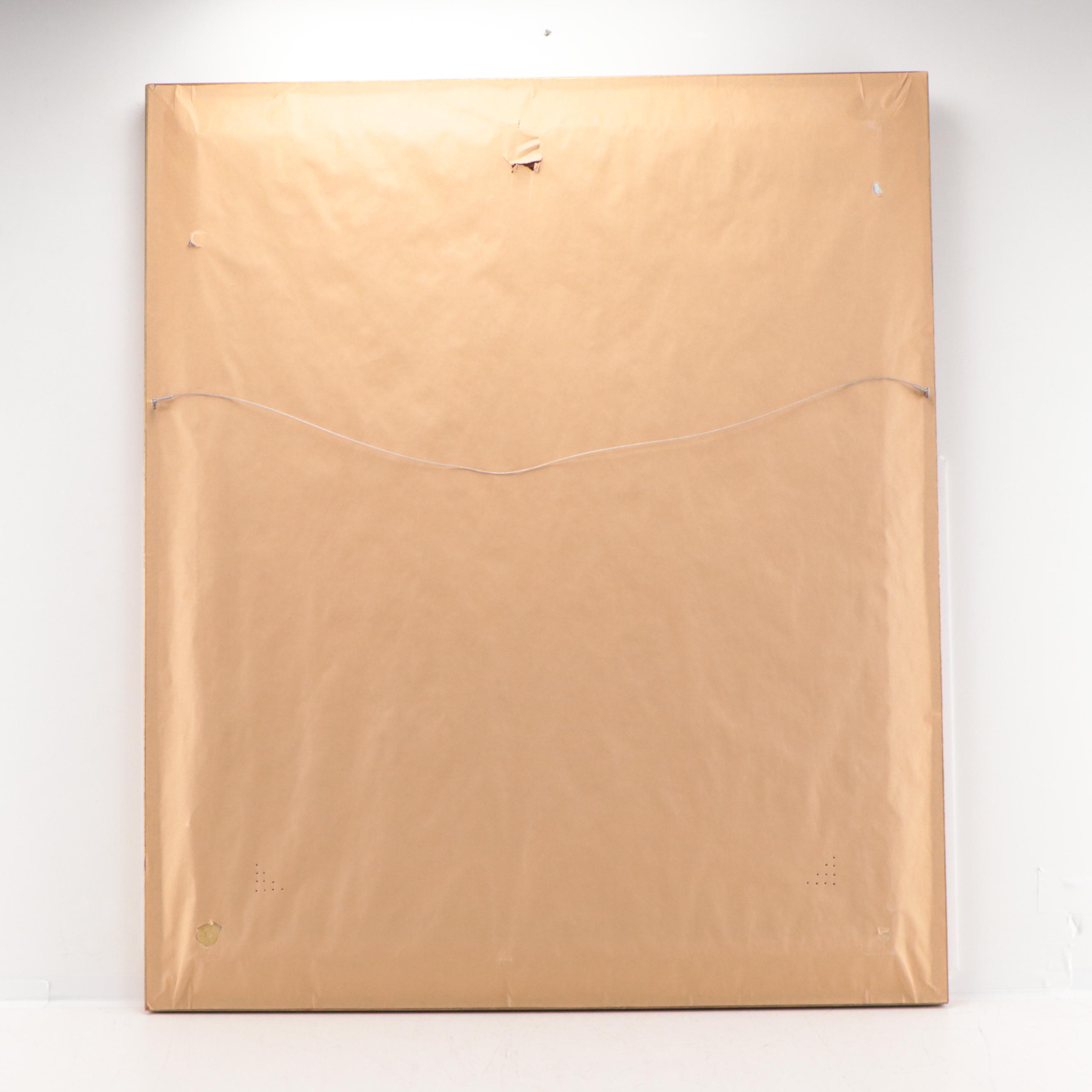 A. Melvin Phillips Portrait of Seated Female Nude Oil Painting