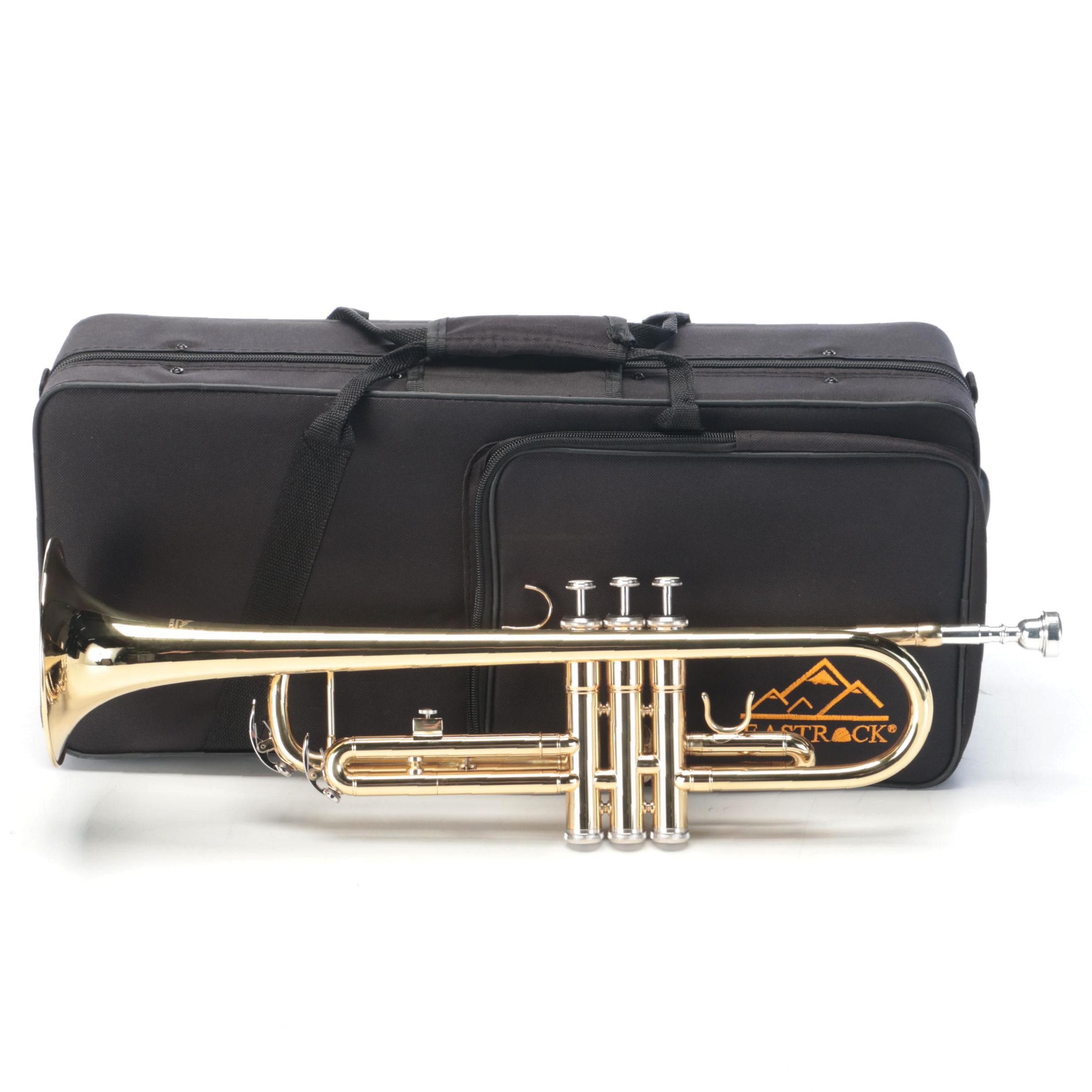 Eastrock Brass Trumpet and Fabric Carrying Case