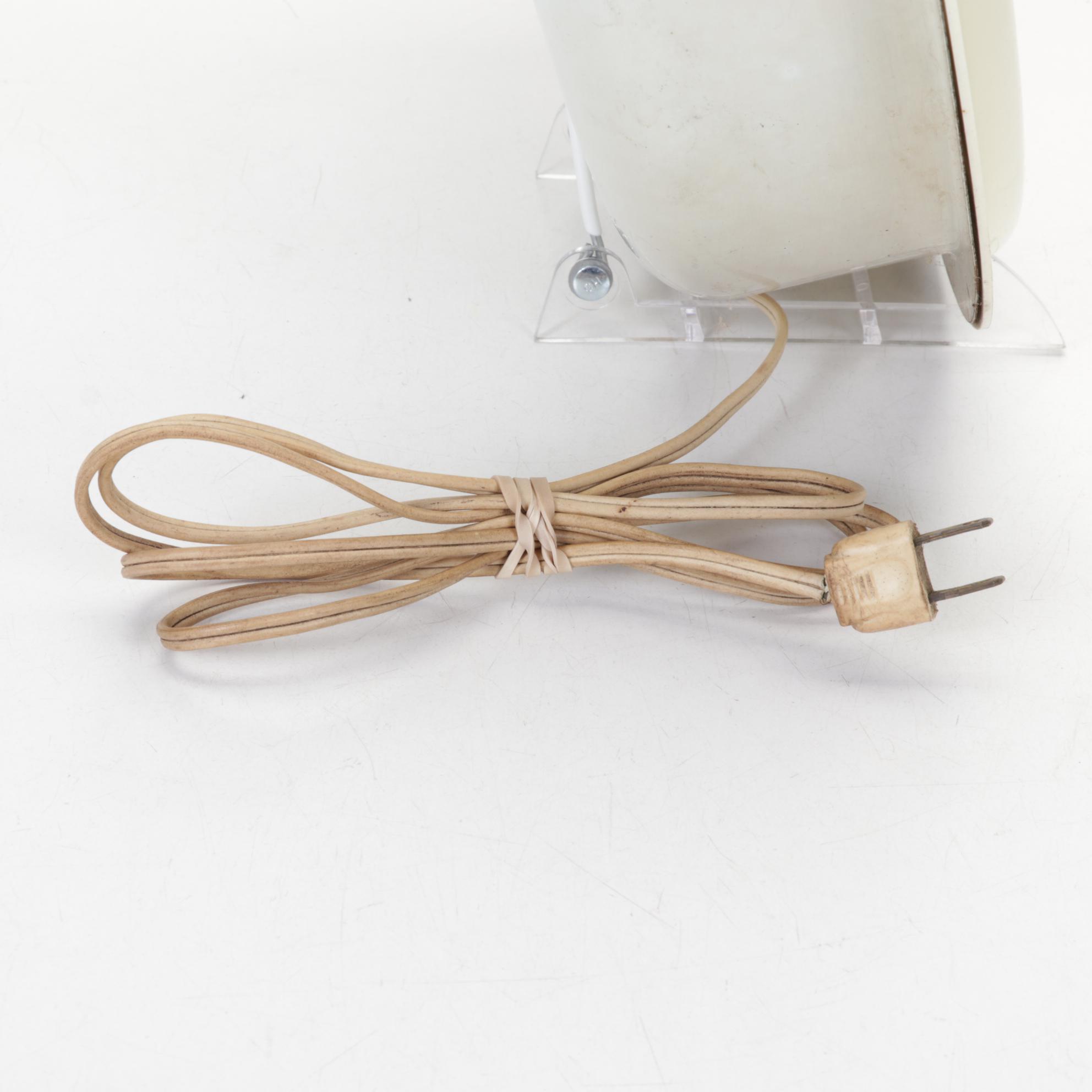 Briggs & Stratton Gasoline Engines Illuminated Advertising Clock, Mid-20th C.