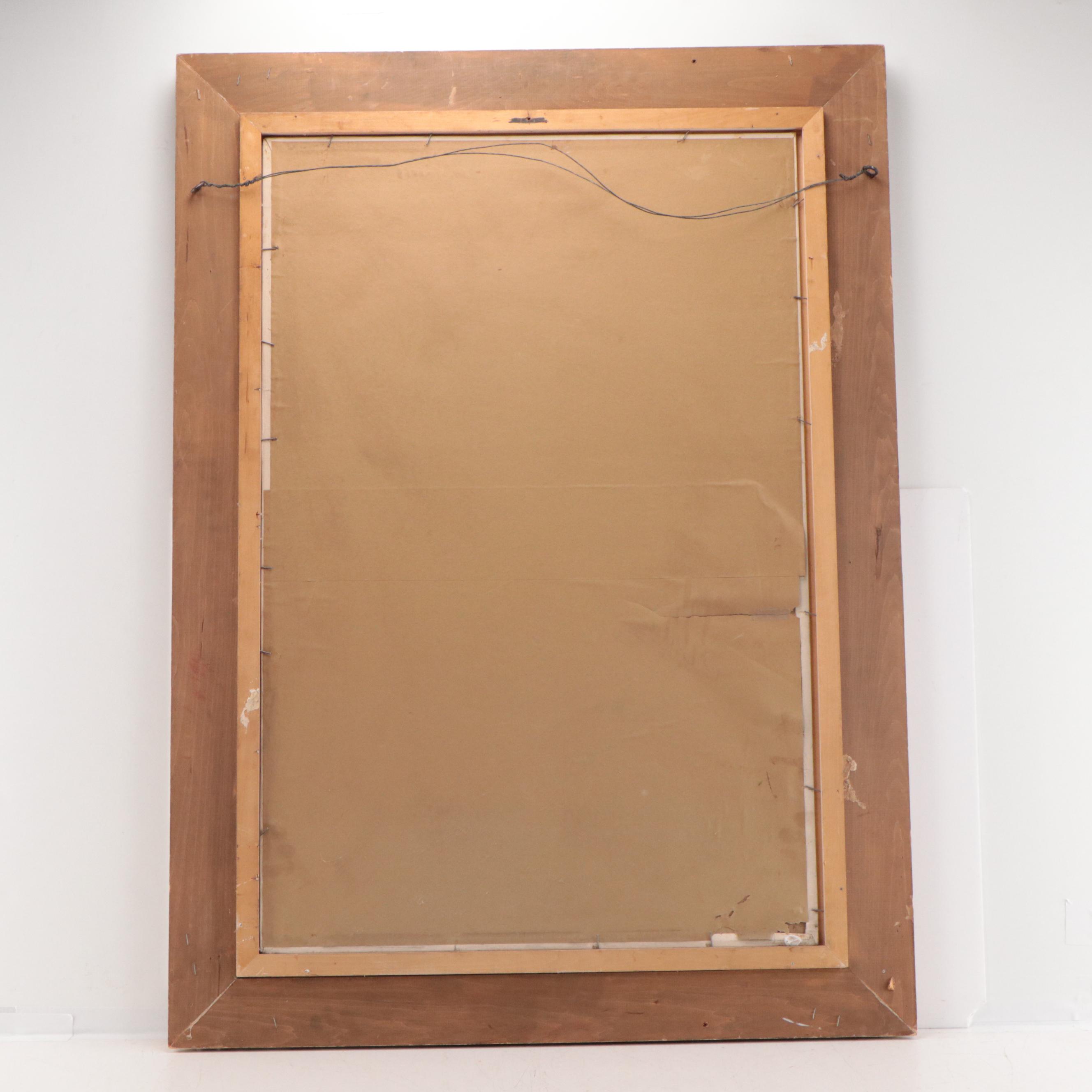 Louis Spiegel Clown Portrait Oil Painting