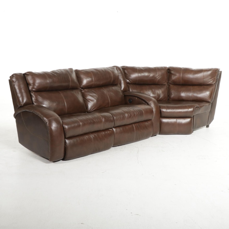 Southern Motion Reclining Partial Sectional Sofa