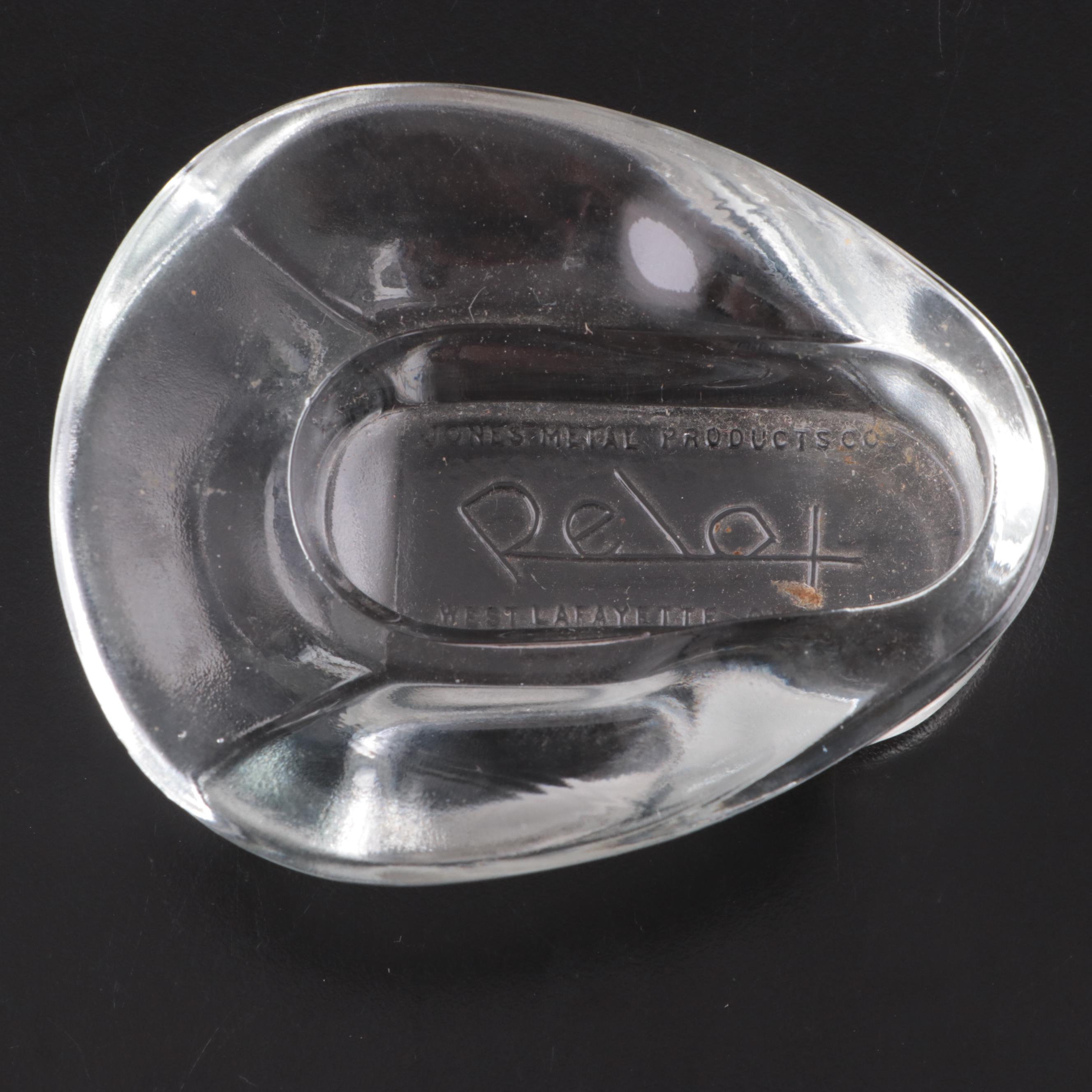 Pair of Relax Bedpan Shaped Ashtrays, Mid to Late 20th Century EBTH