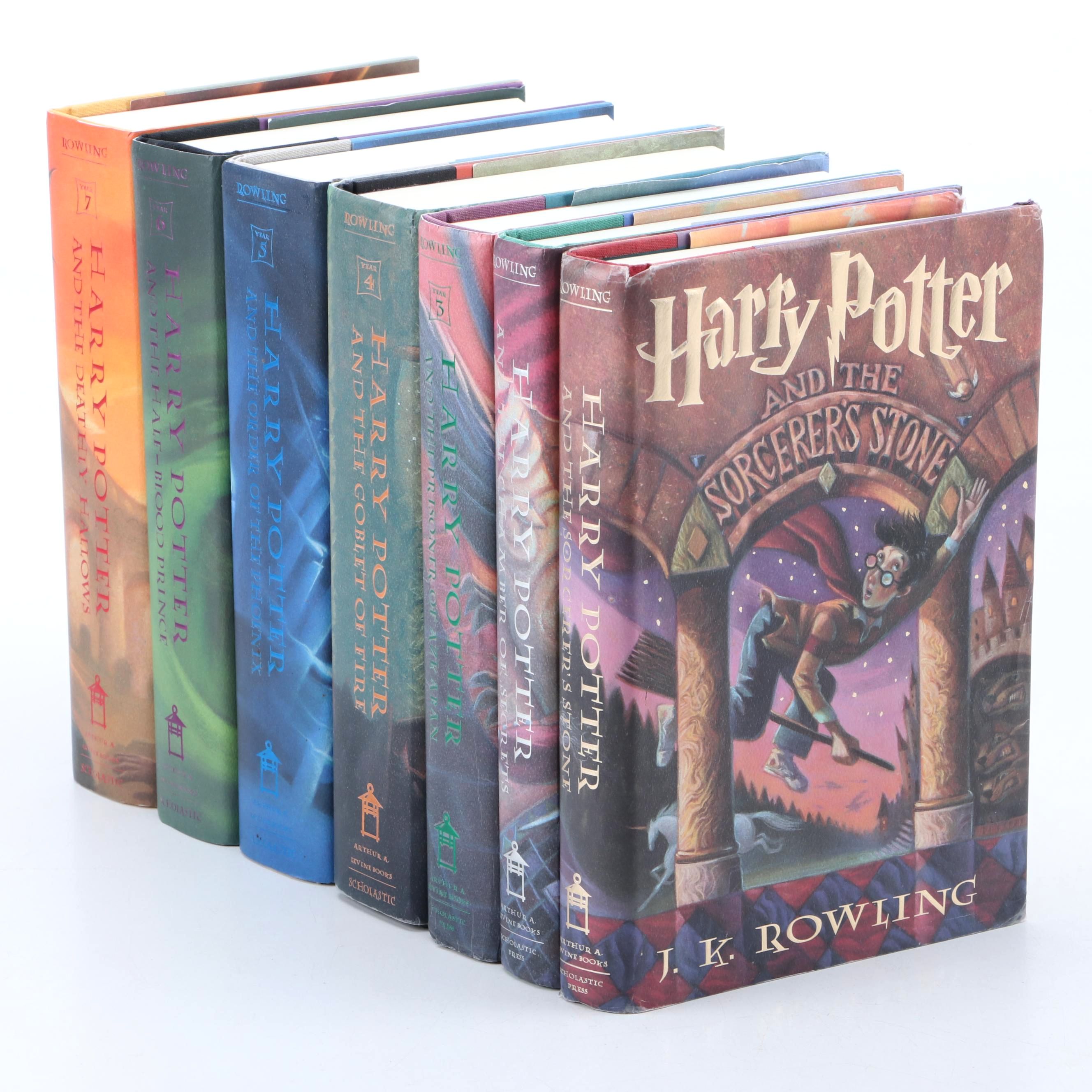 First American Edition "Harry Potter" Complete Series by J. K. Rowling