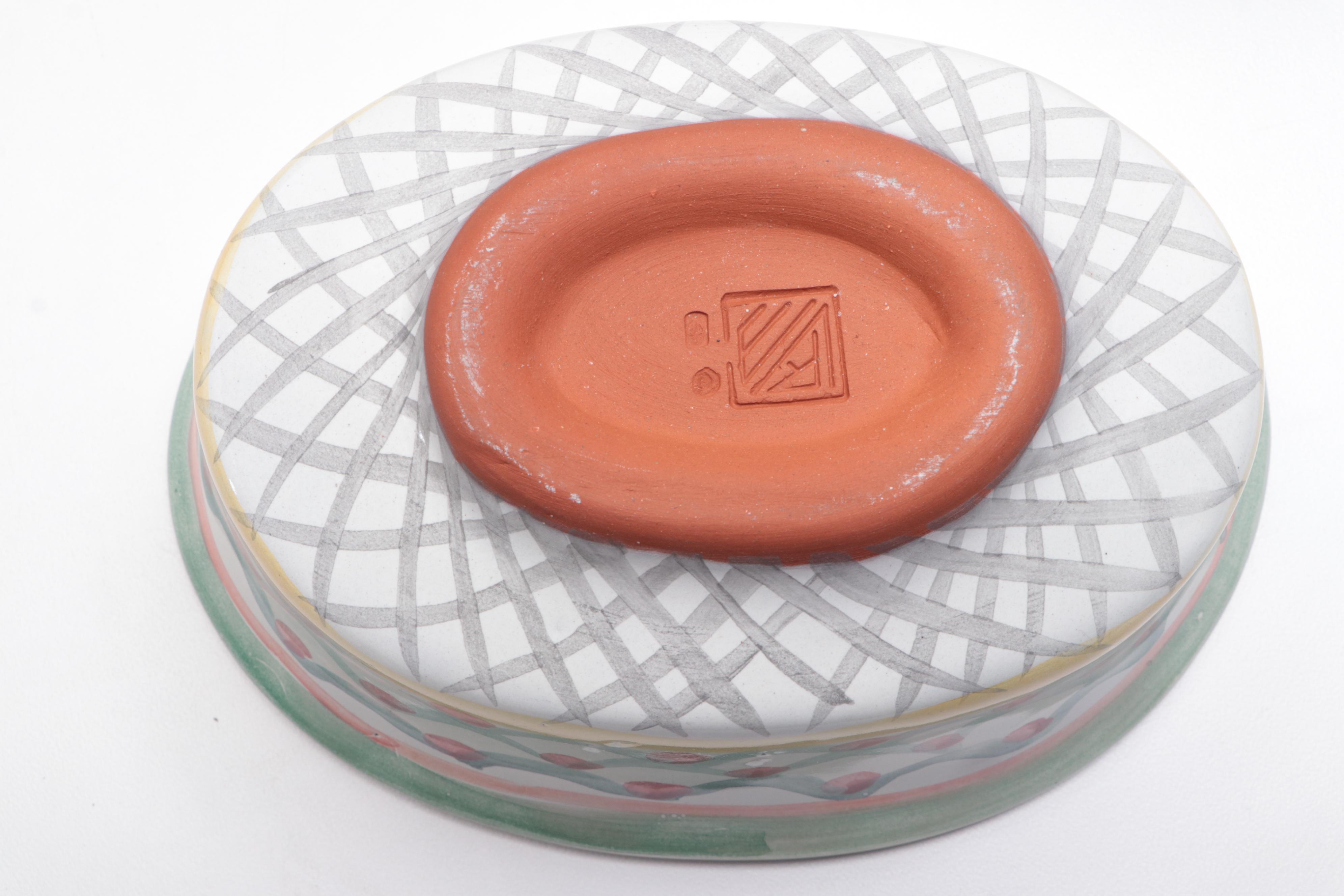 Mackenzie-Childs "Kings Ferry" Terracotta Dinner Plates and Other Tableware