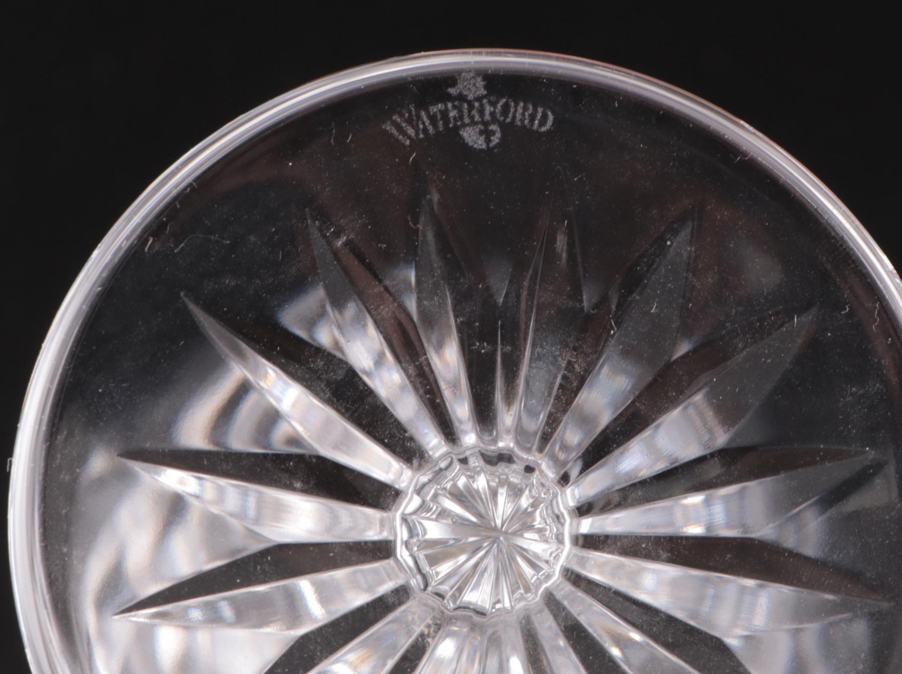 Waterford Crystal "Araglin" Water and Wine Glasses, 1987-2022