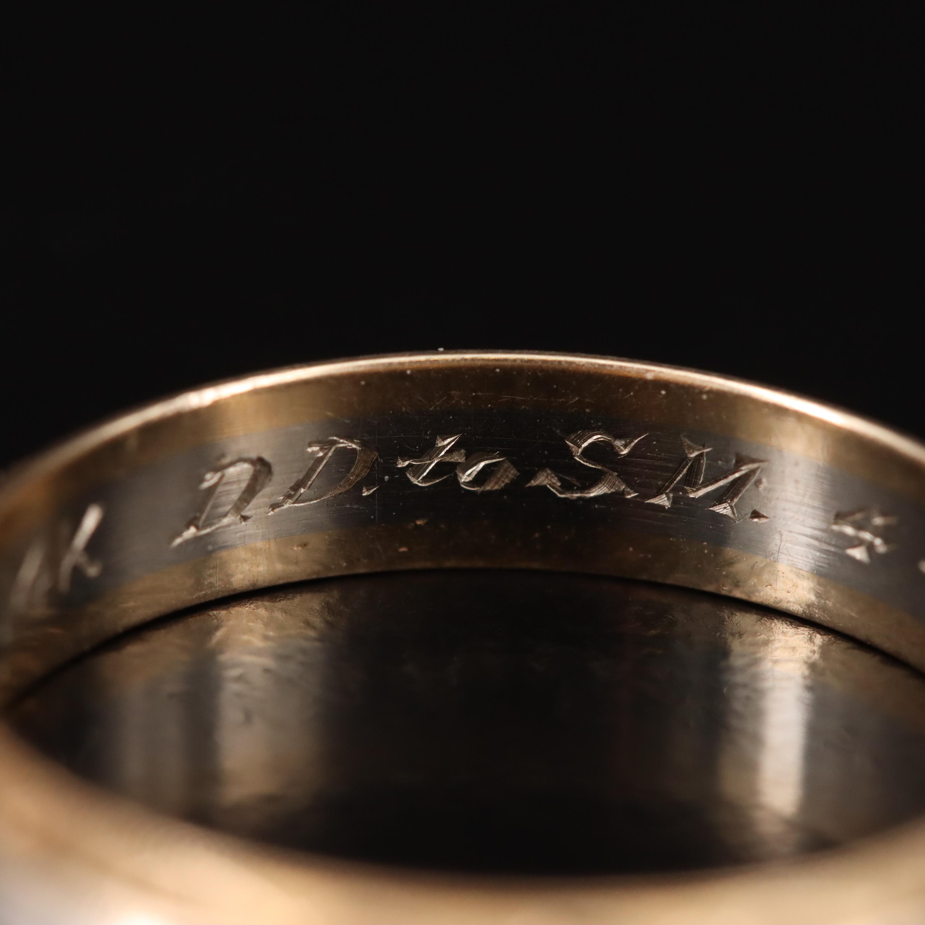 Vintage 14K Two-Tone Band