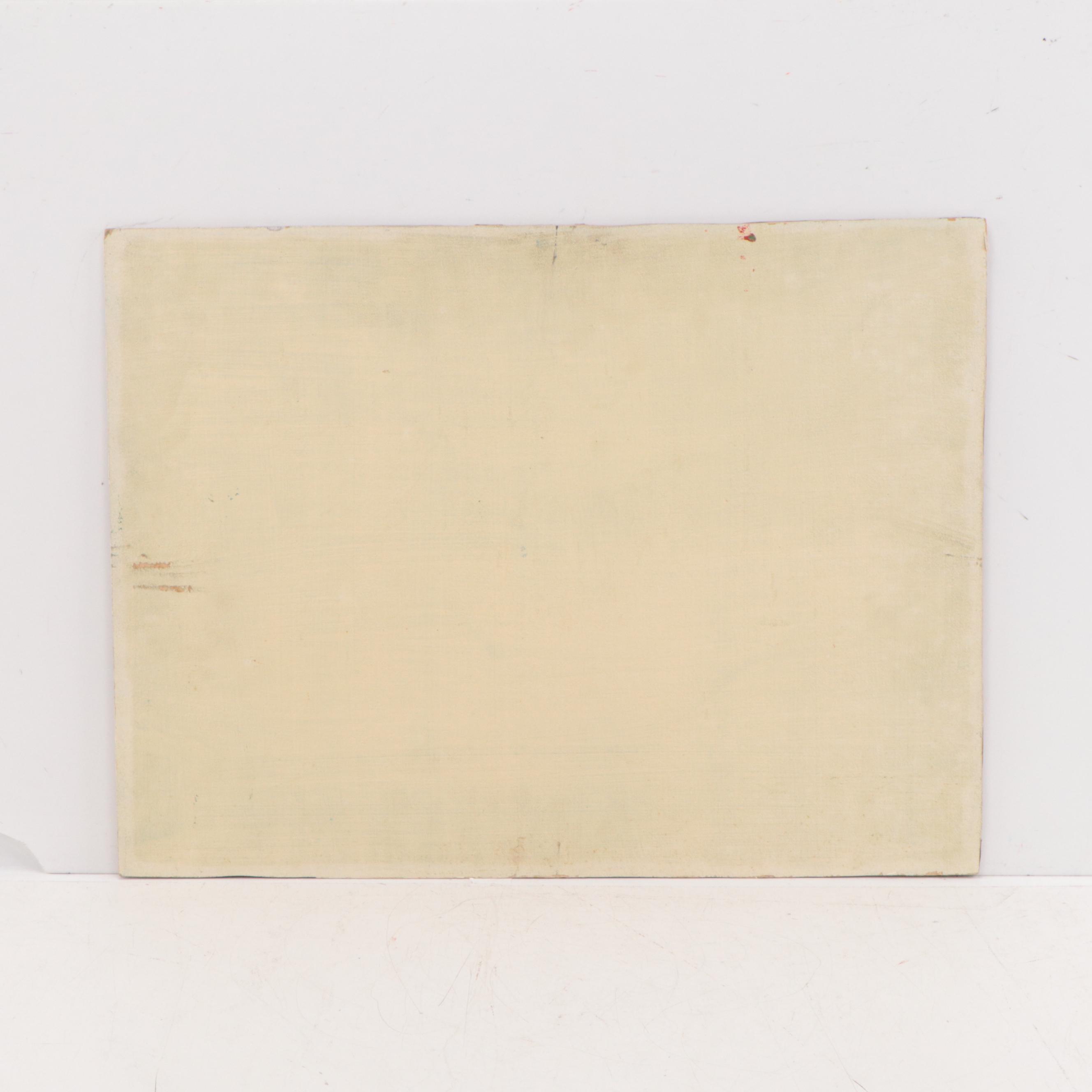 Oil Painting of a Country Landscape