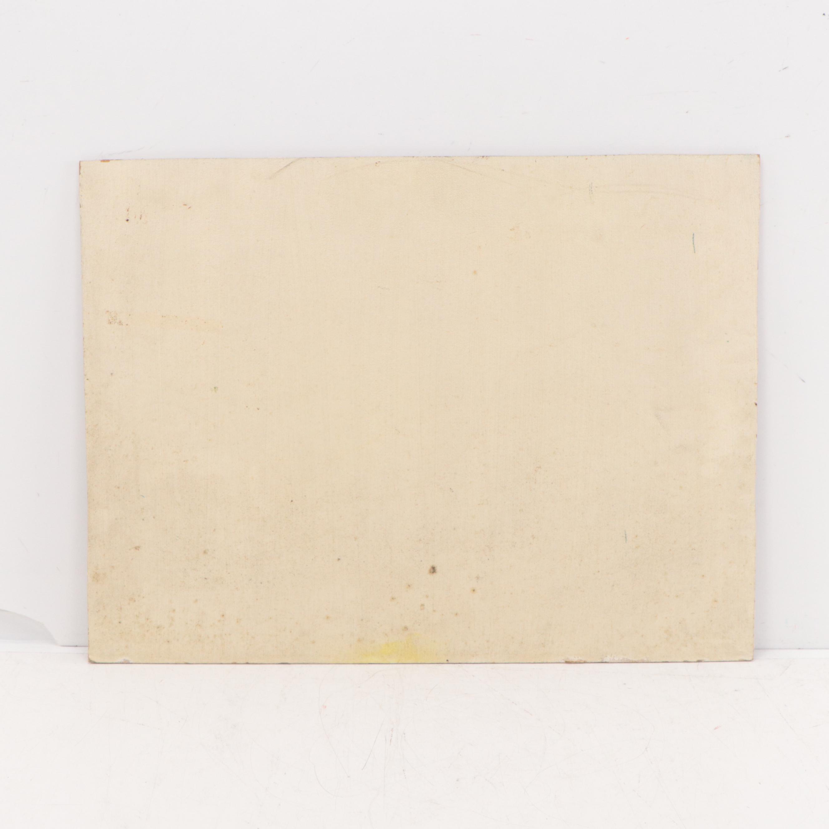 Oil Painting of a Country Landscape