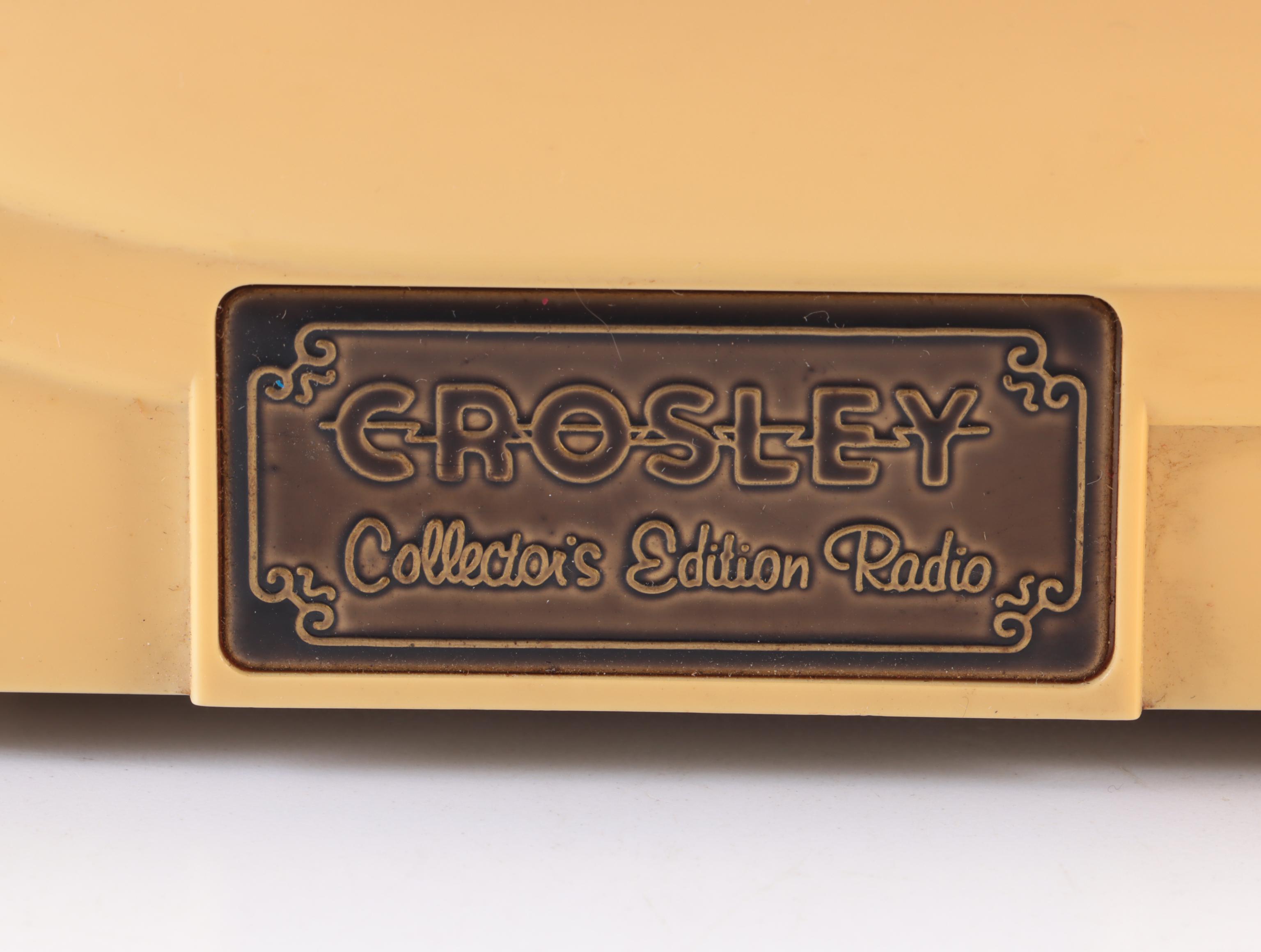 Crosley Collector's Edition AM/FM Radio and Cassette Tape Player