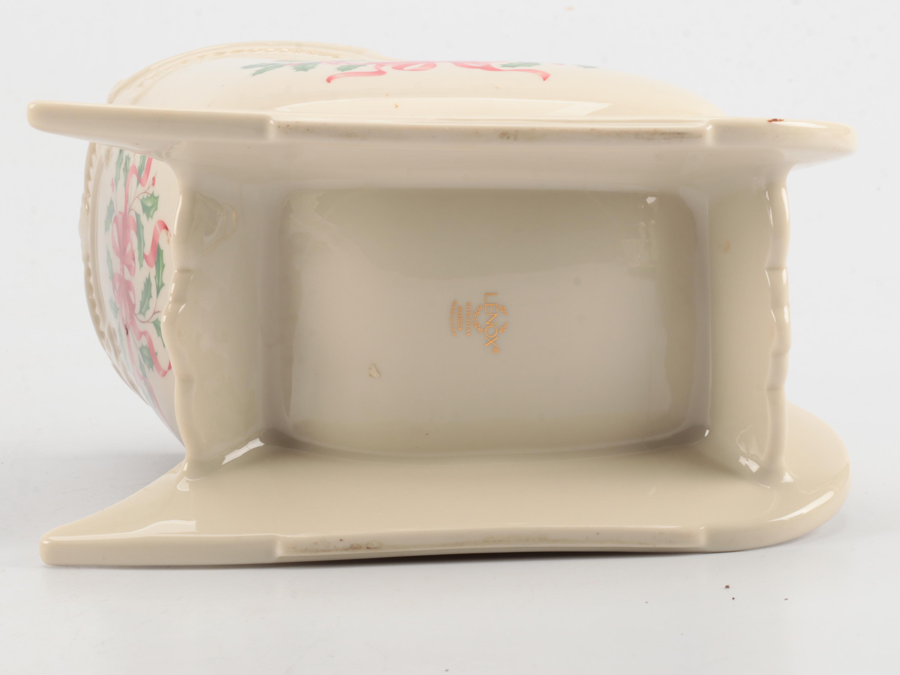 Lenox "Holiday" Serving Pieces and Table Accessories